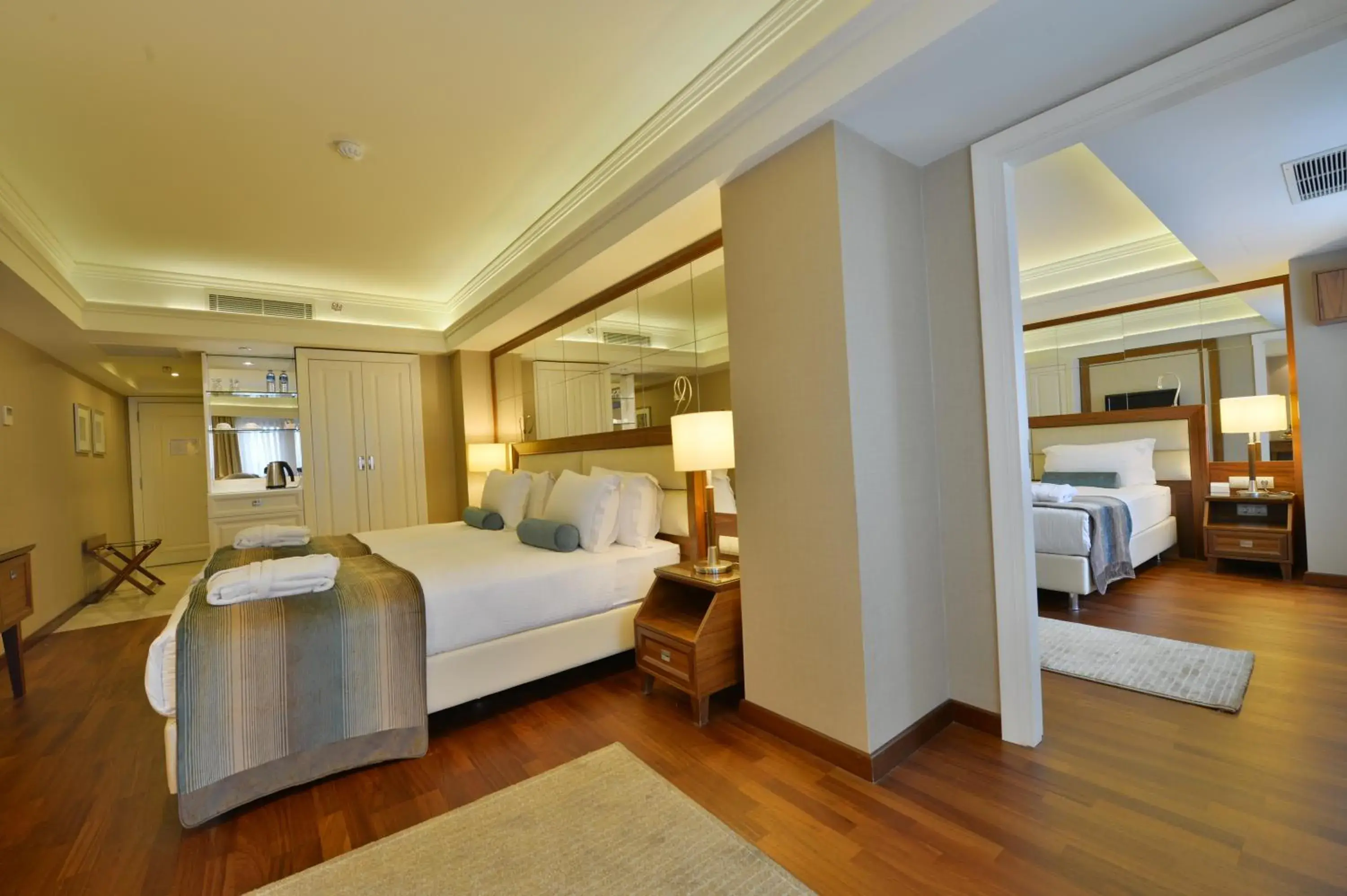 Bed in Marigold Thermal & Spa Hotel Bursa