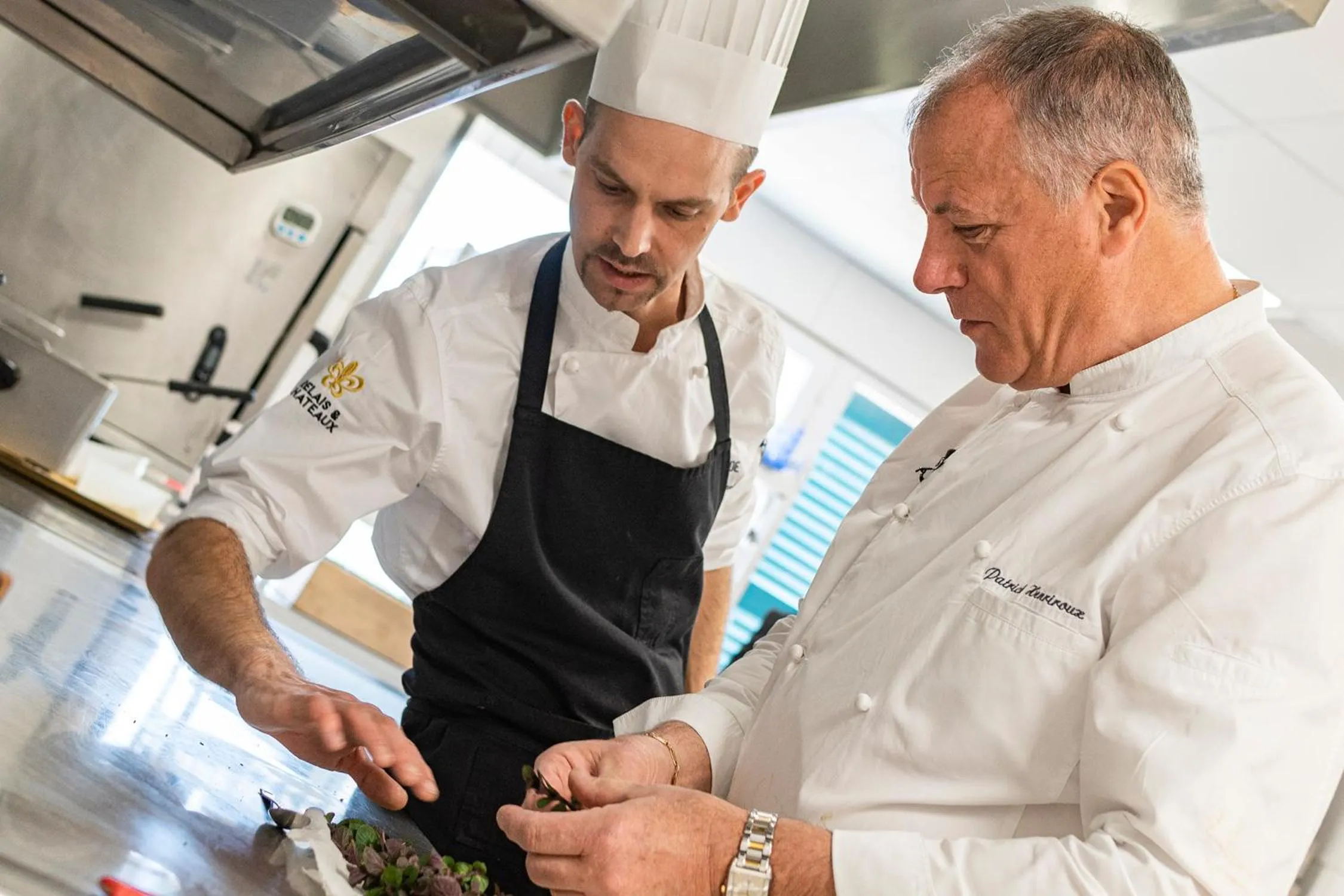 Staff in La Pyramide - Maison Henriroux