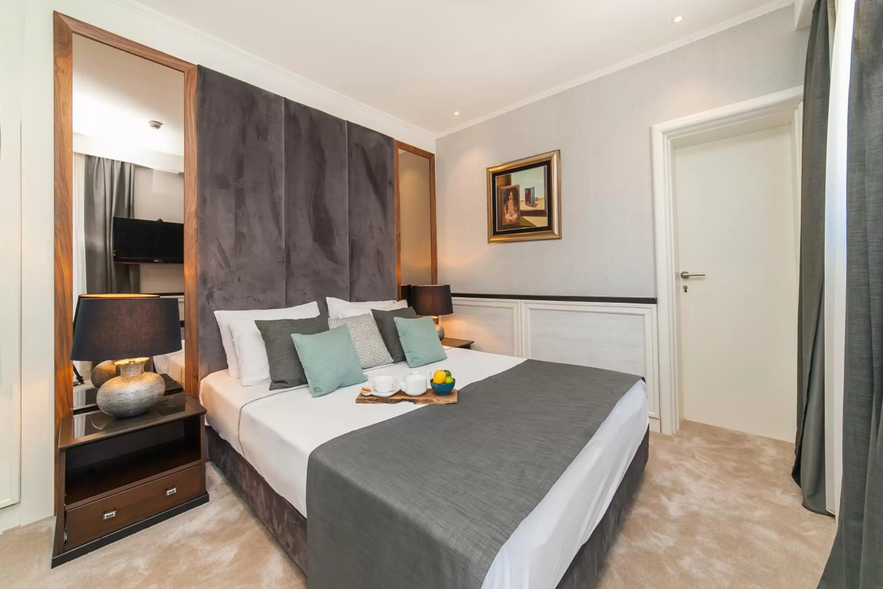 Bedroom, Bed in Hotel Casa del Mare - Amfora