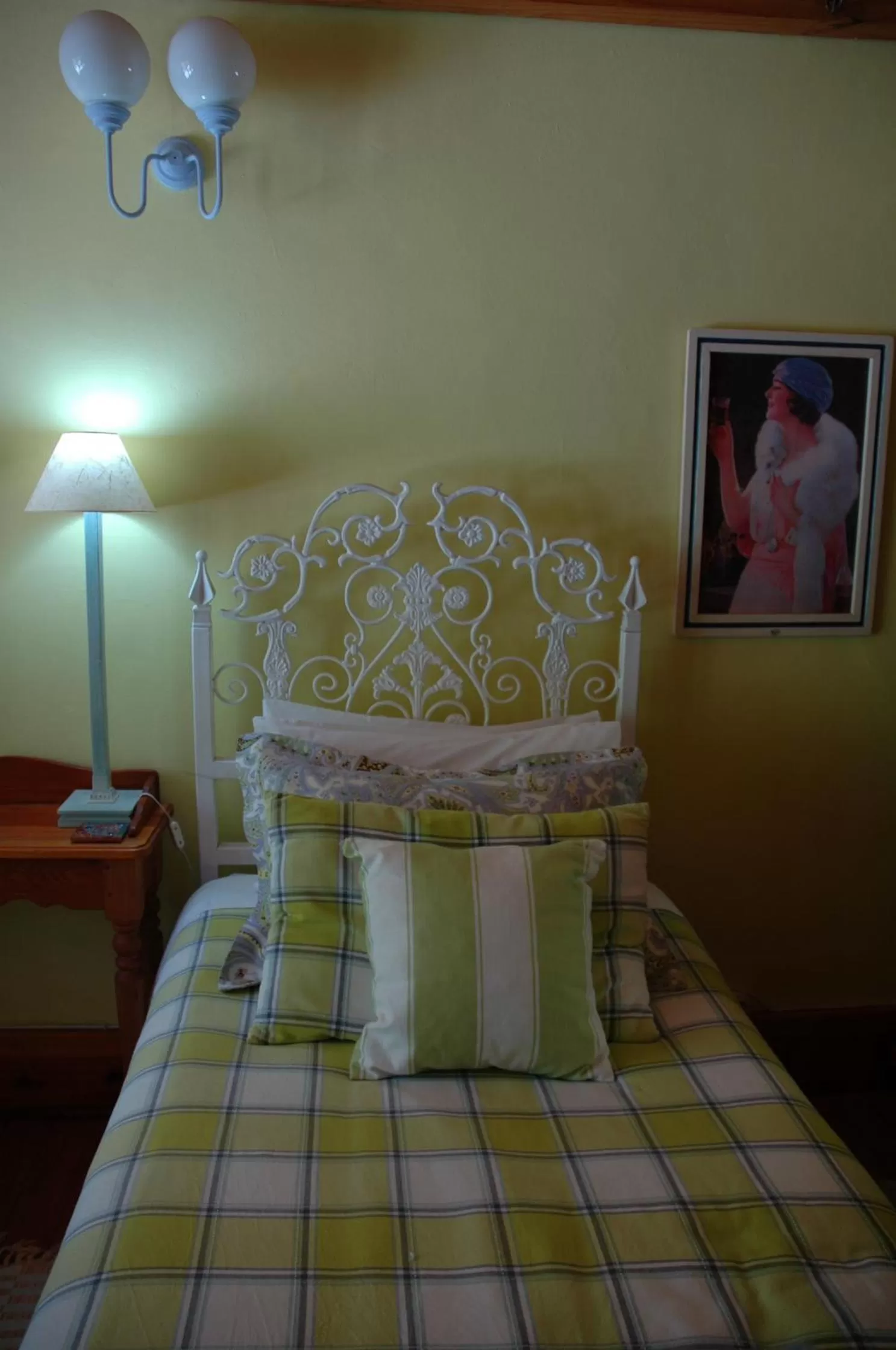 Decorative detail, Bed in La Motte B&B