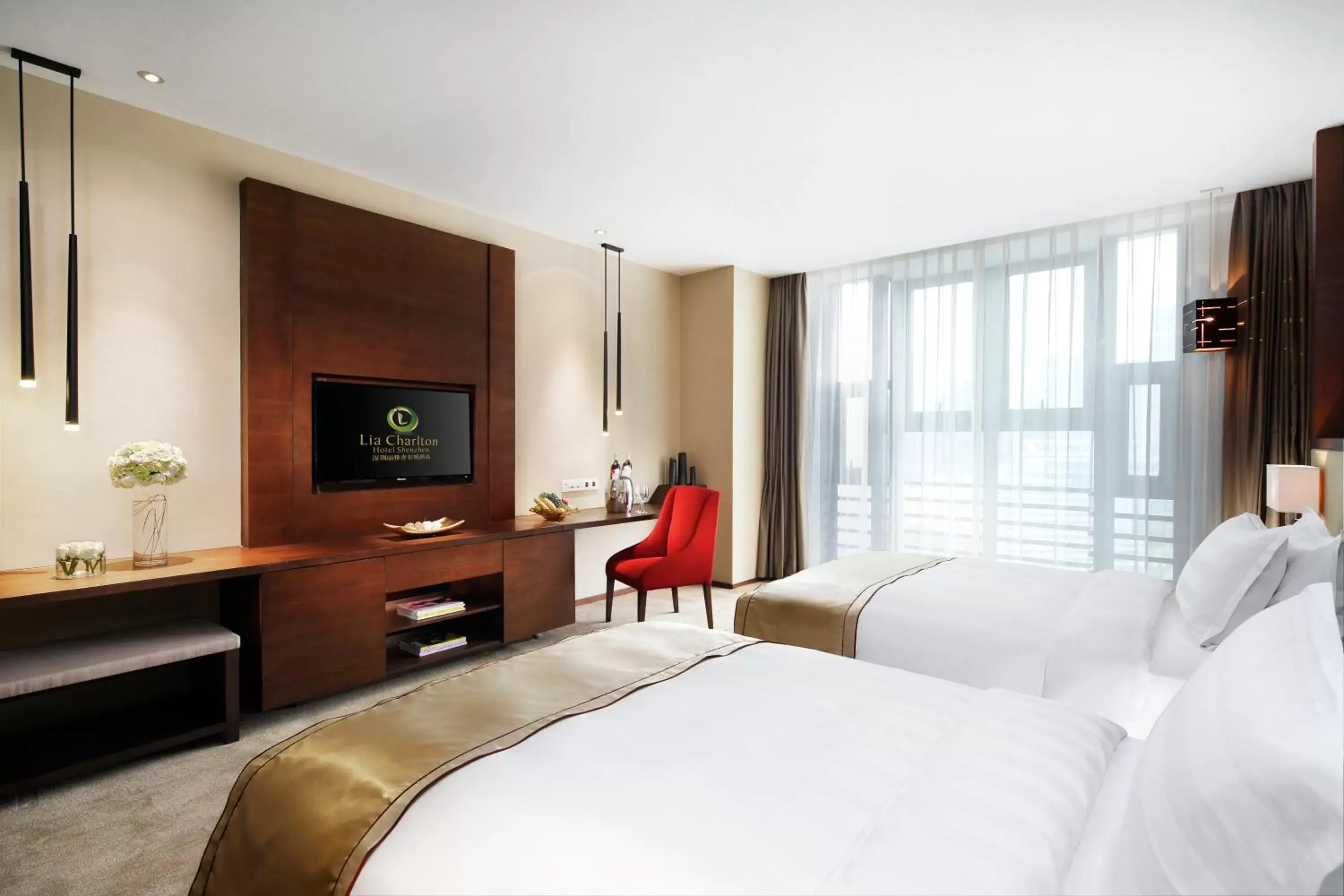 Deluxe Business Twin Room in Lia Charlton Hotel Shenzhen