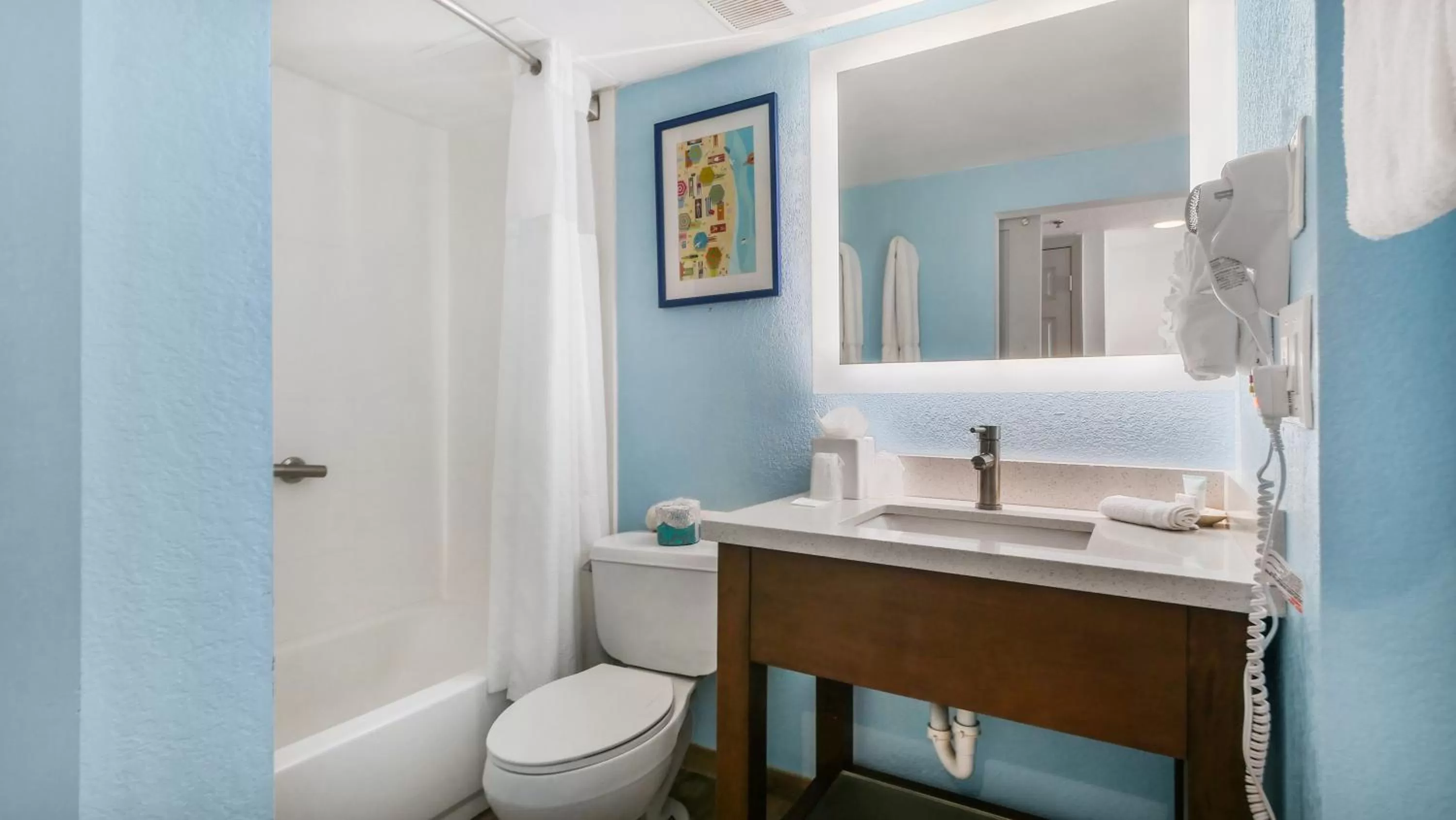 Bathroom in Bilmar Beach Resort