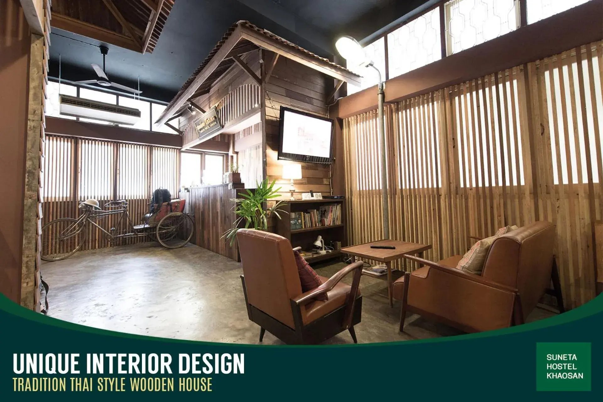 Decorative detail, Restaurant/Places to Eat in Suneta Hostel Khaosan