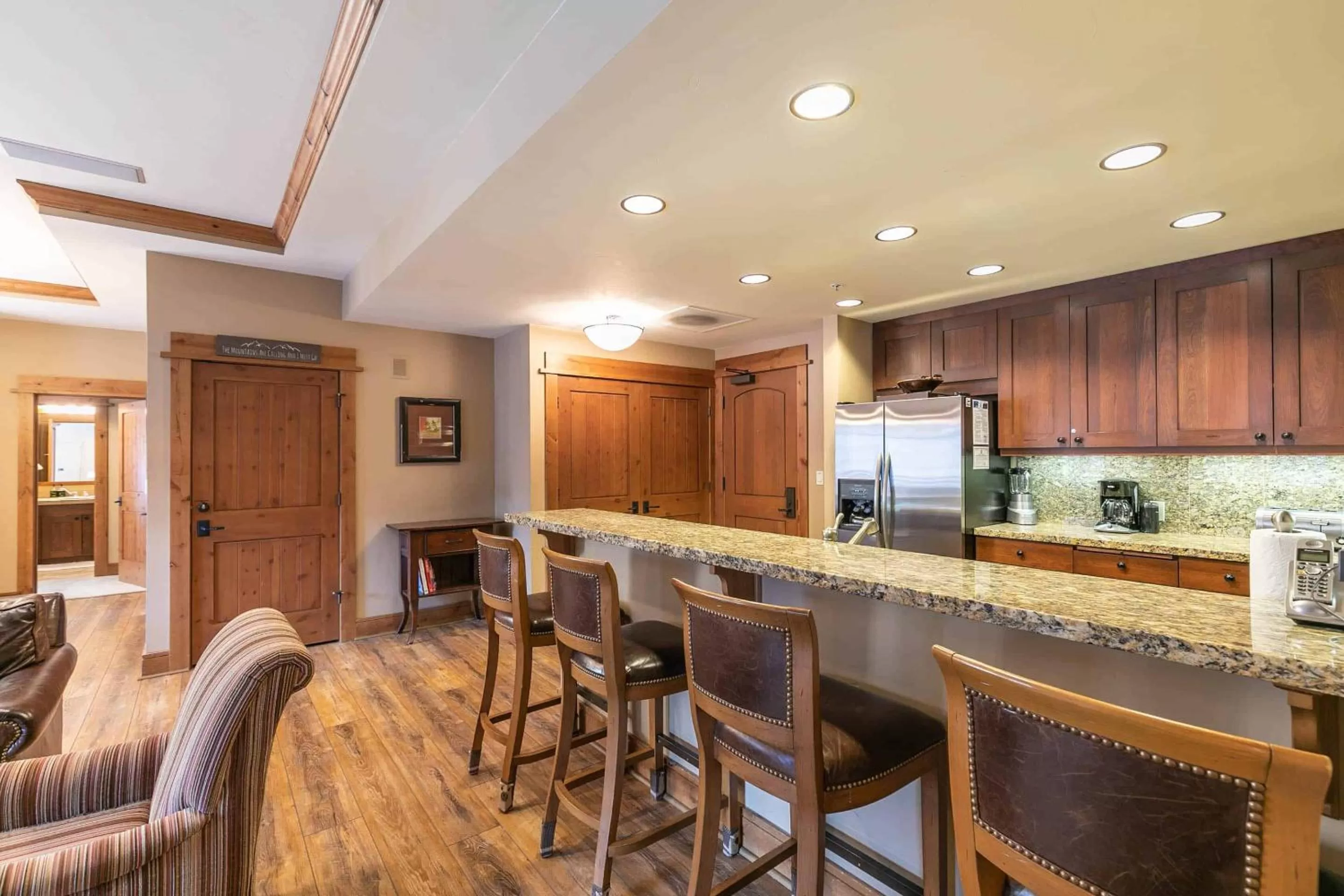 Kitchen/Kitchenette in East West Hospitality at Tahoe