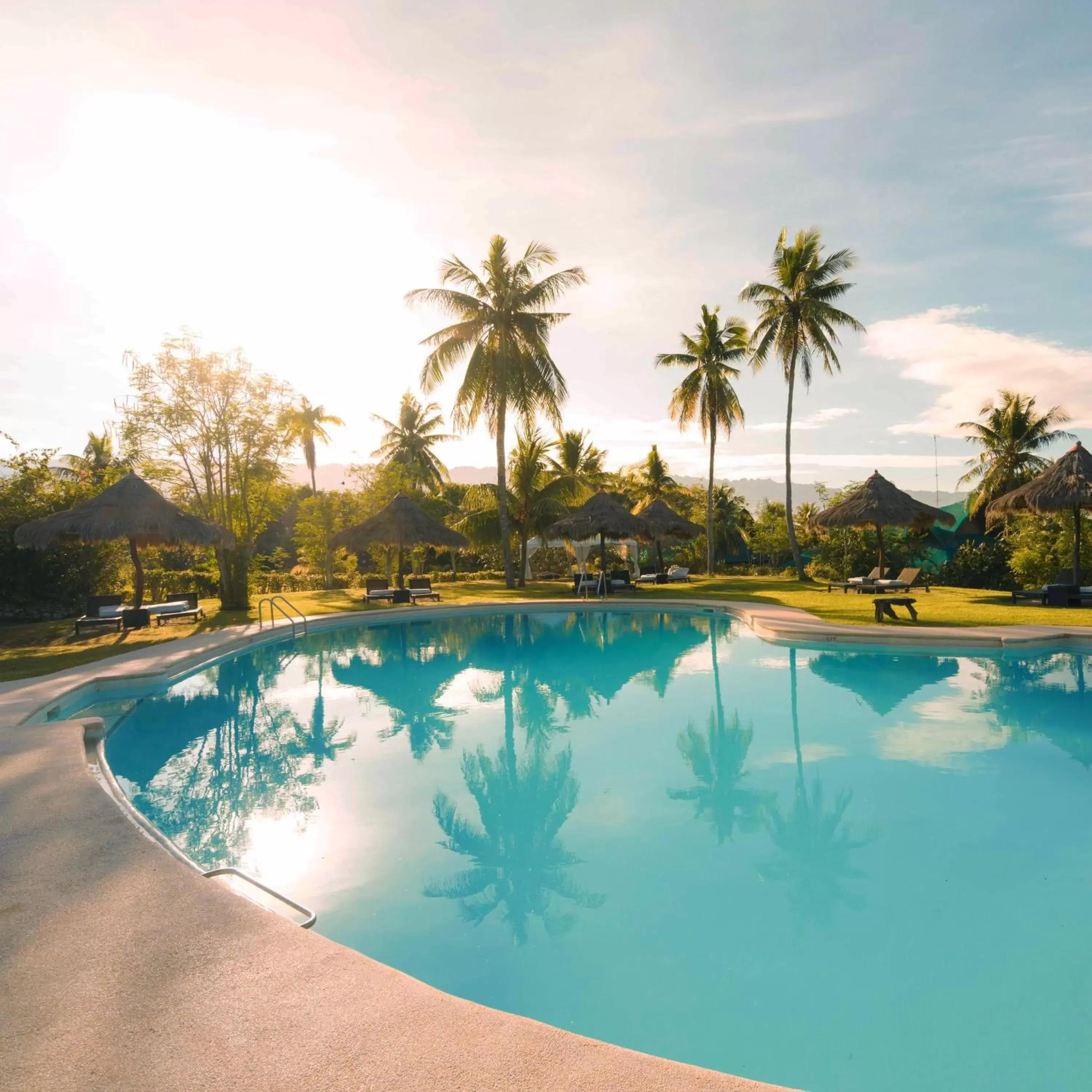 Swimming Pool in Badian Island Wellness Resort