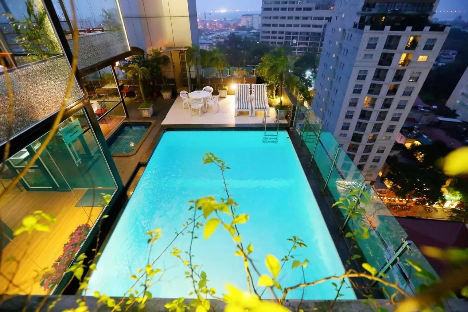 Pool View in La Casa Hanoi Hotel