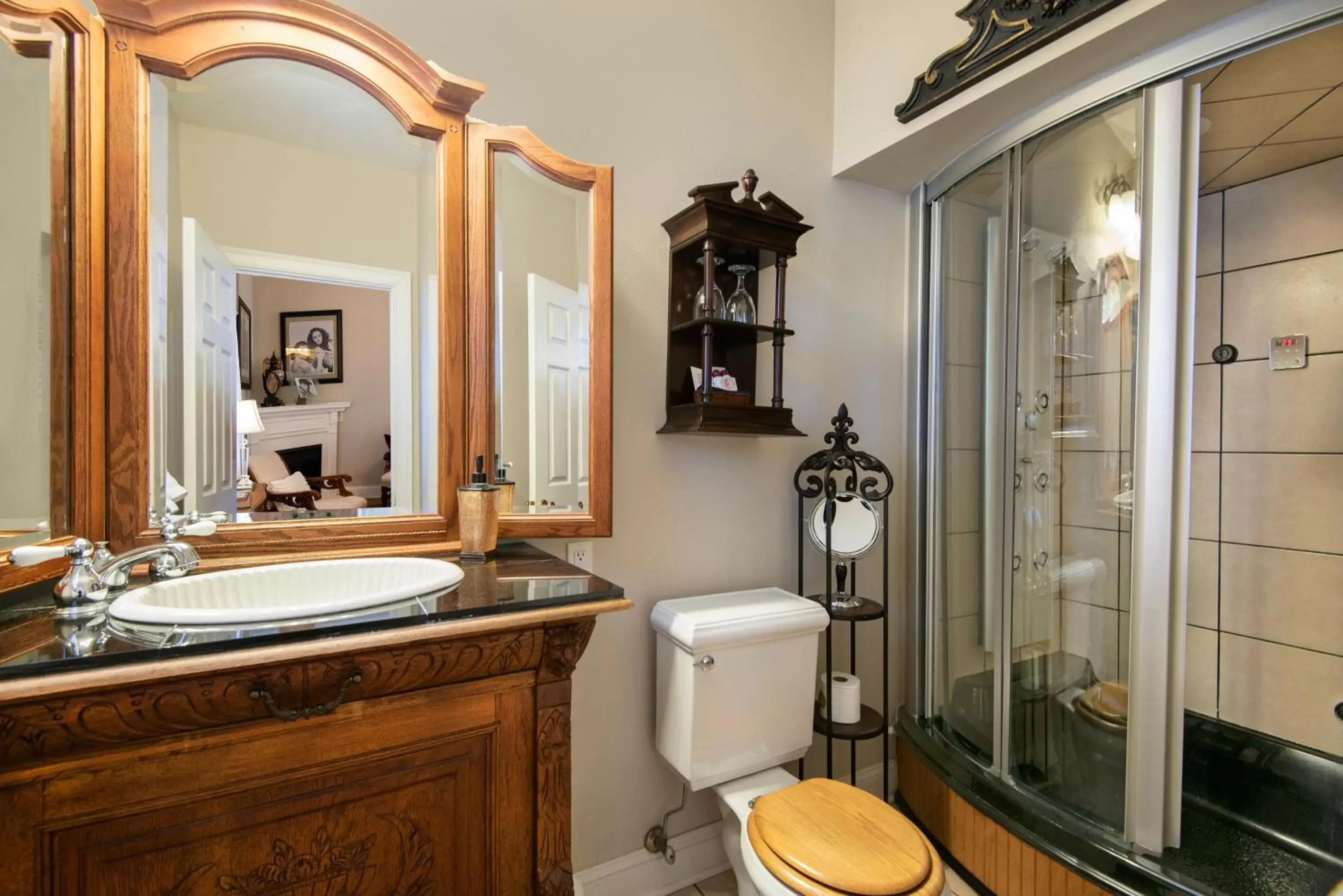 Shower, Bathroom in The Empress of Little Rock