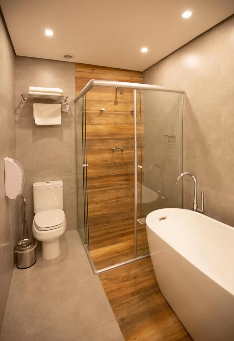 Shower in Pousada Armazém 26