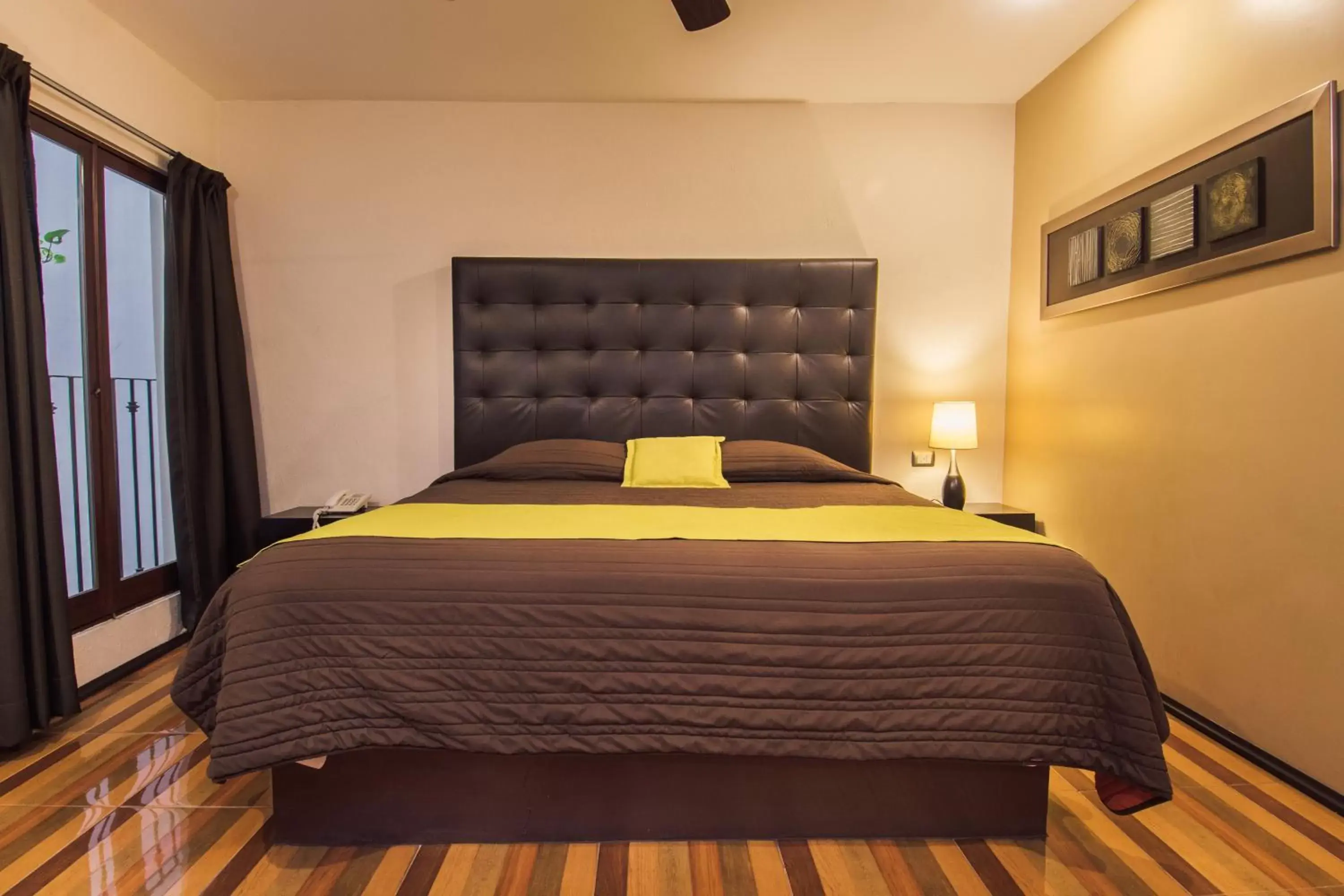 Bed in Hotel Majova Inn Xalapa
