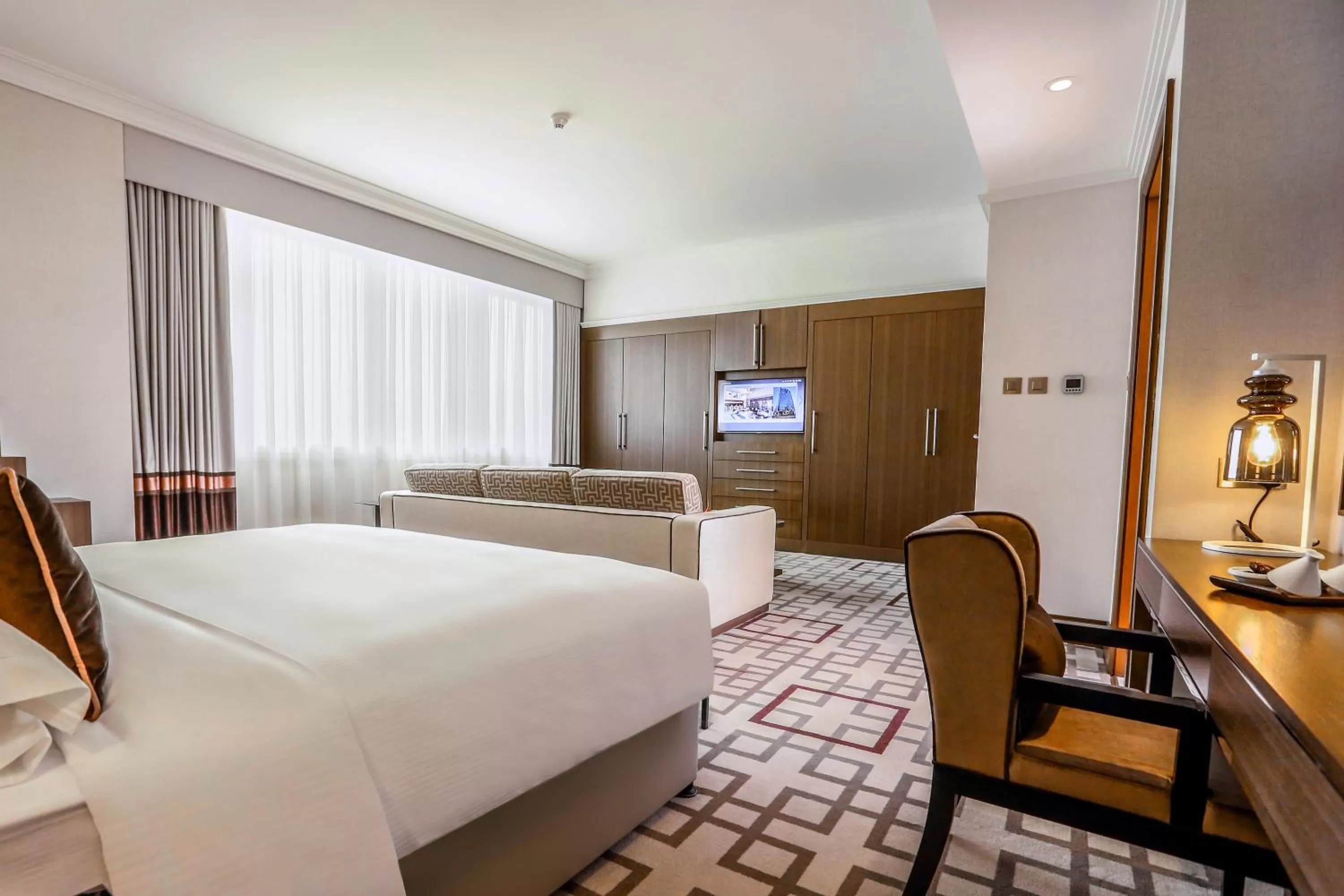 Bedroom, Bed in Al Maha Arjaan by Rotana