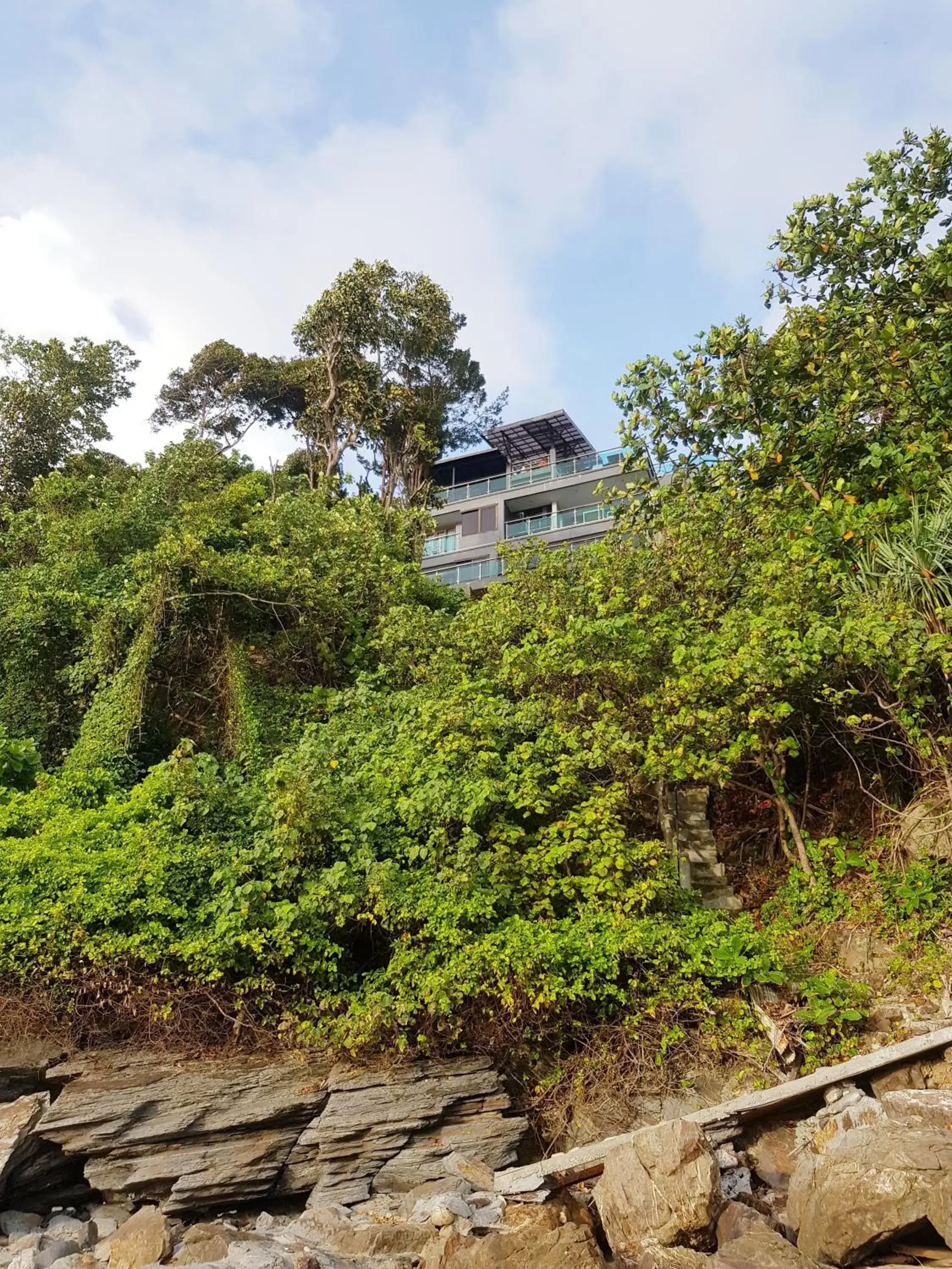 Natural landscape in Cliff Lanta Suite-Koh Lanta Krabi