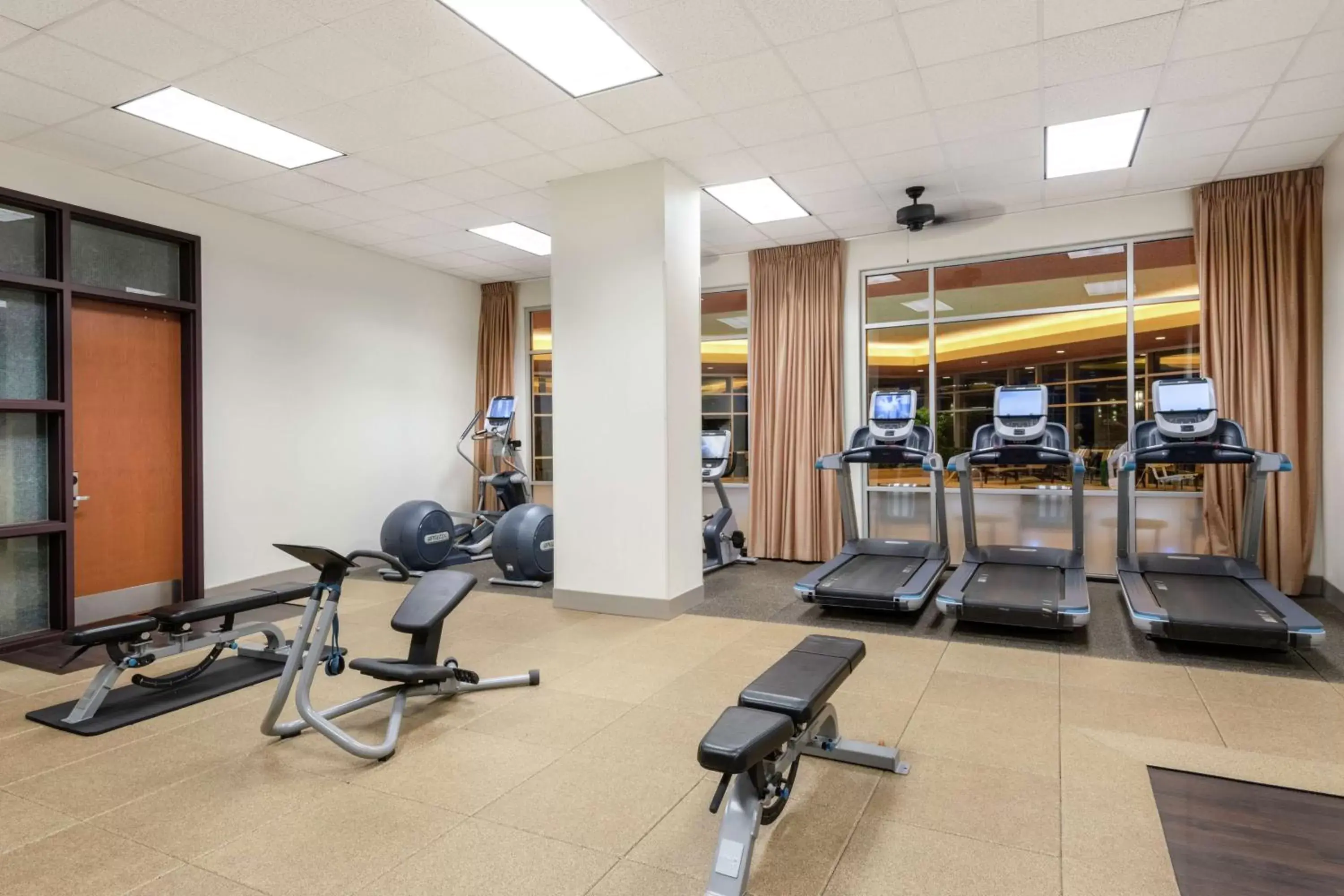 Fitness centre/facilities, Fitness Center/Facilities in Embassy Suites Loveland Hotel, Spa & Conference Center