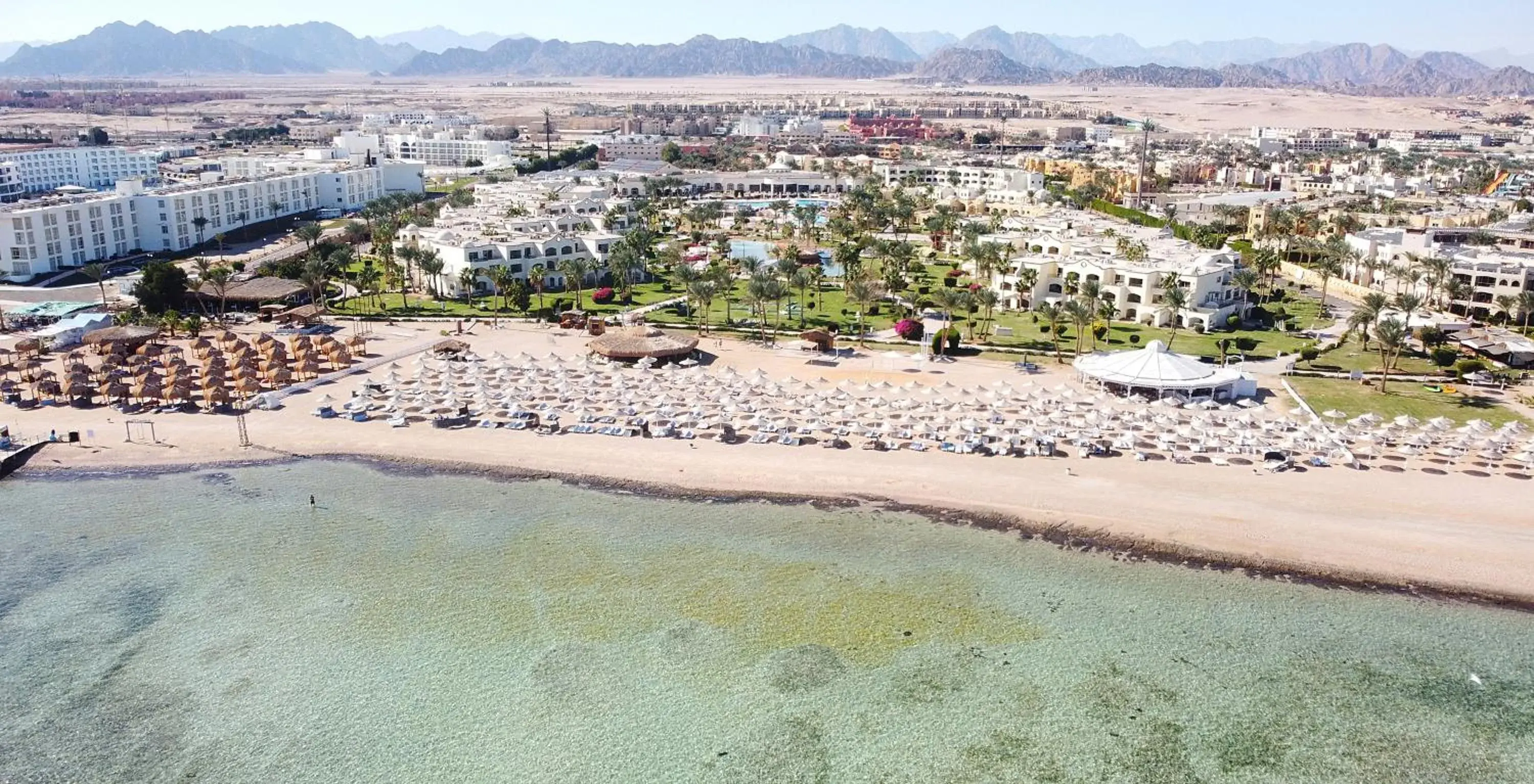 Beach, Bird's-eye View in Regency Plaza Aqua Park and Spa Resort