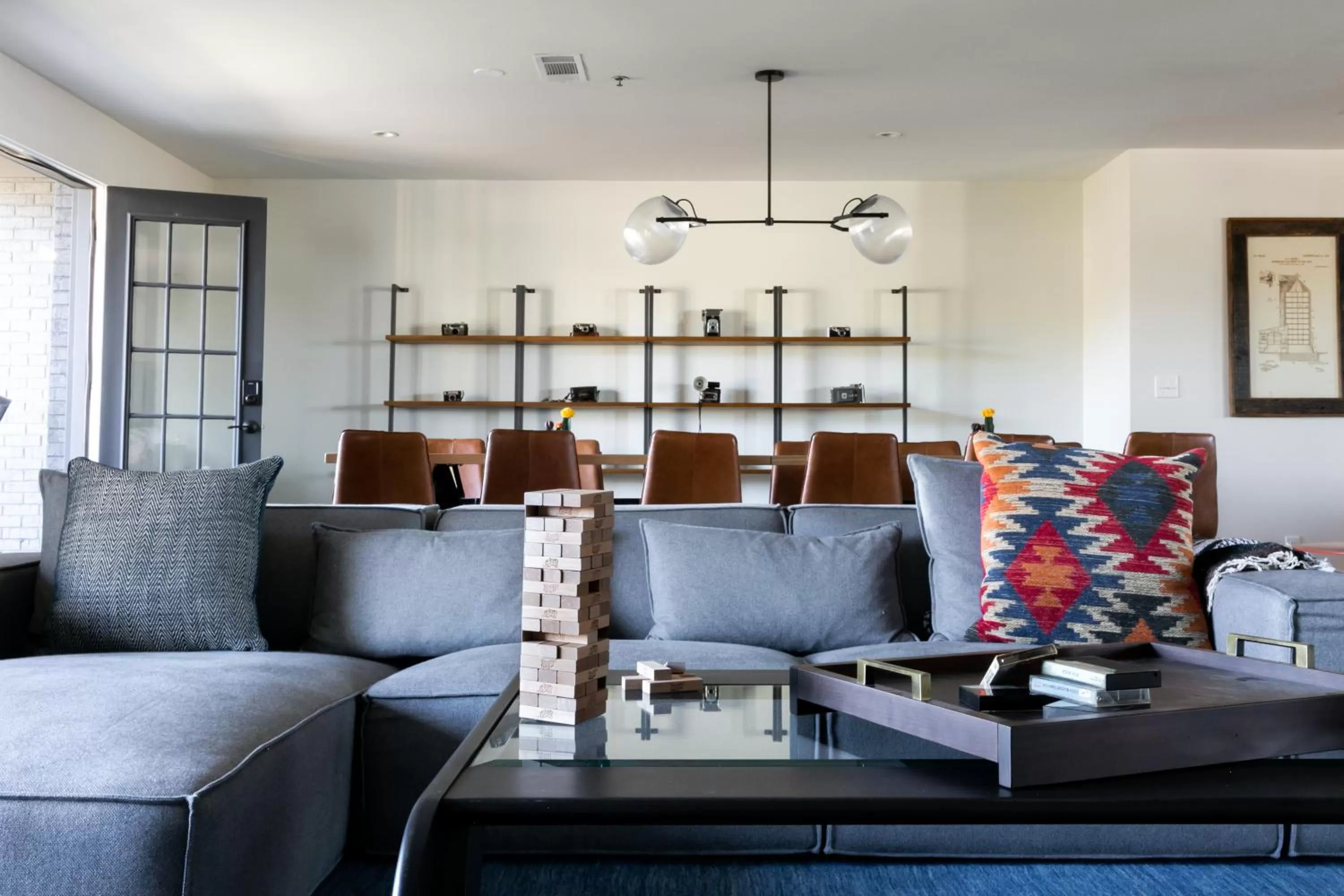 Living room in Bode Nashville