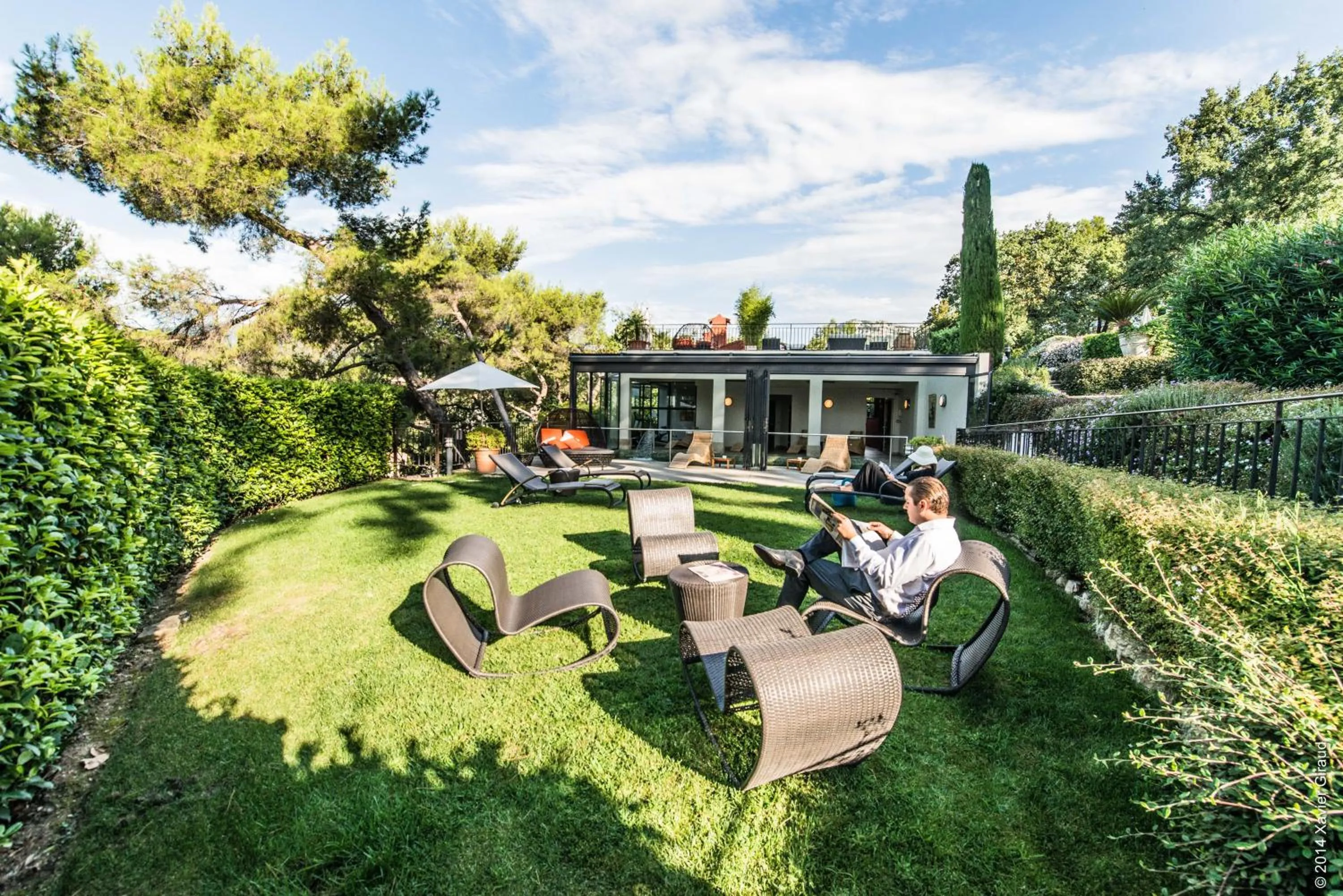 People in Hotel****Spa & Restaurant Cantemerle