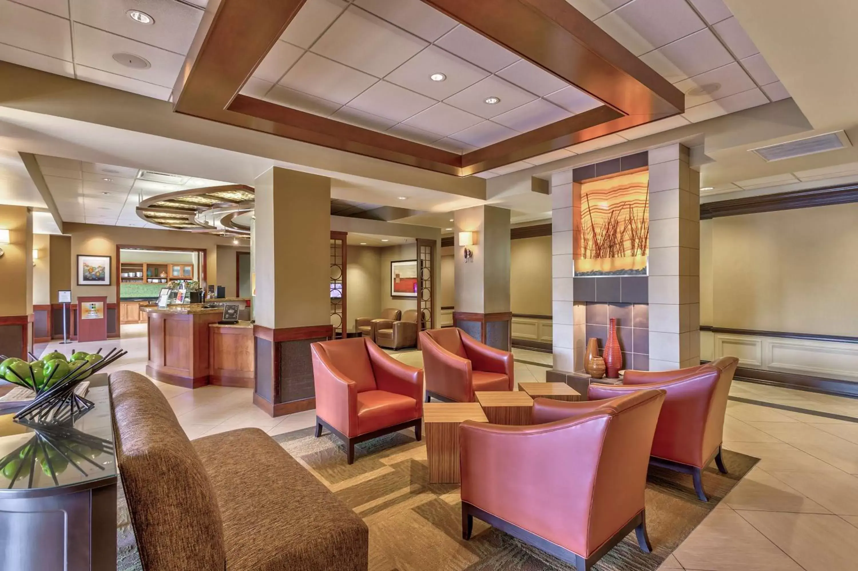 Lobby or reception, Lounge/Bar in Hyatt Place Kansas City/Overland Park/Convention Center