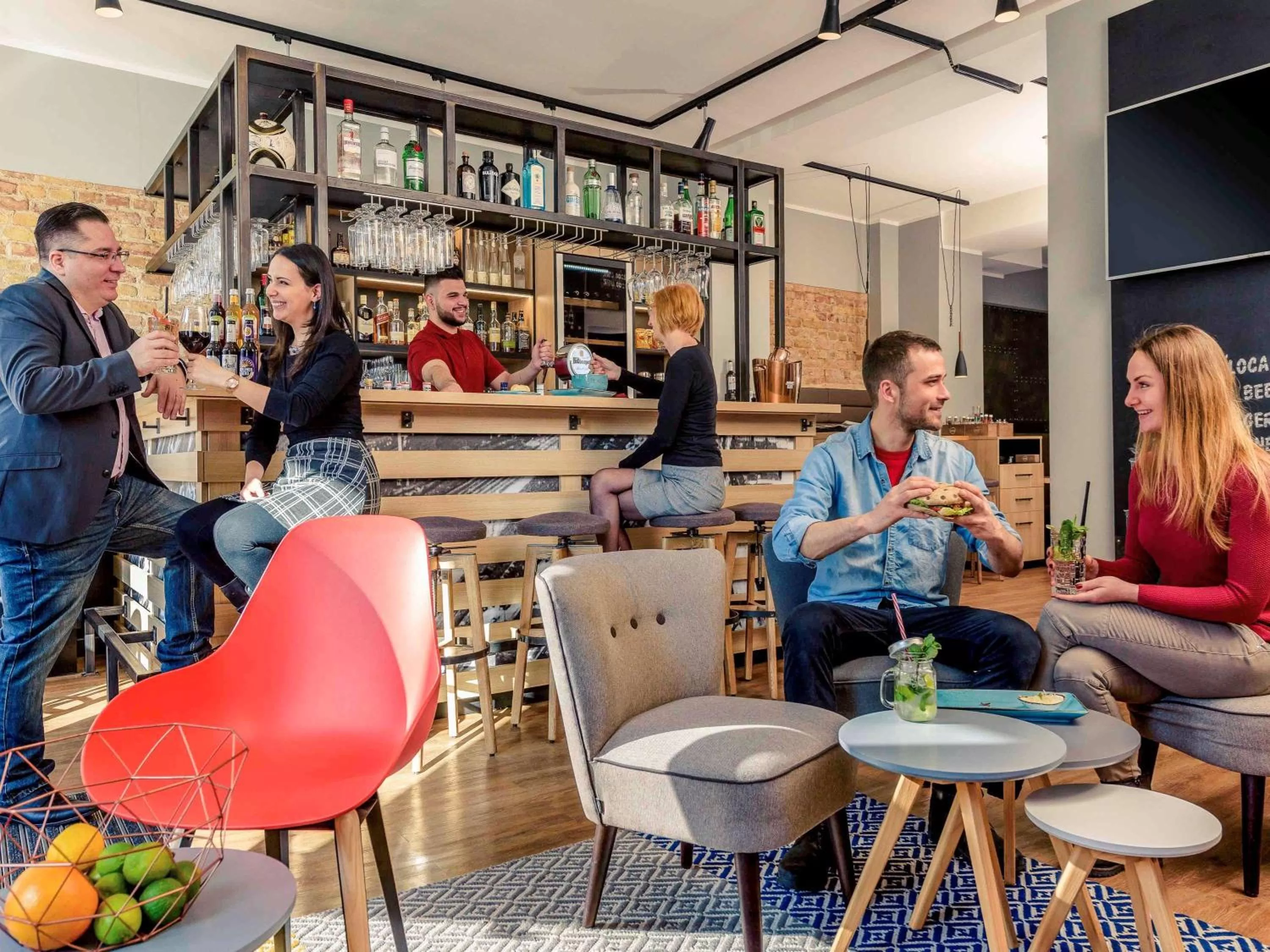 Lounge or bar in Mercure Hotel Berlin Mitte