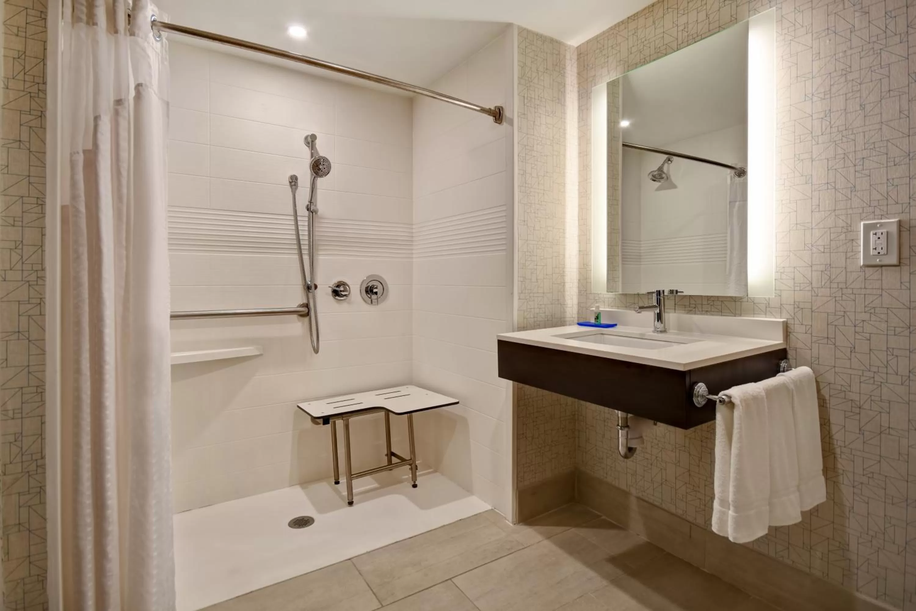 Bathroom in Holiday Inn Express & Suites Allentown-Dorney Park Area by IHG