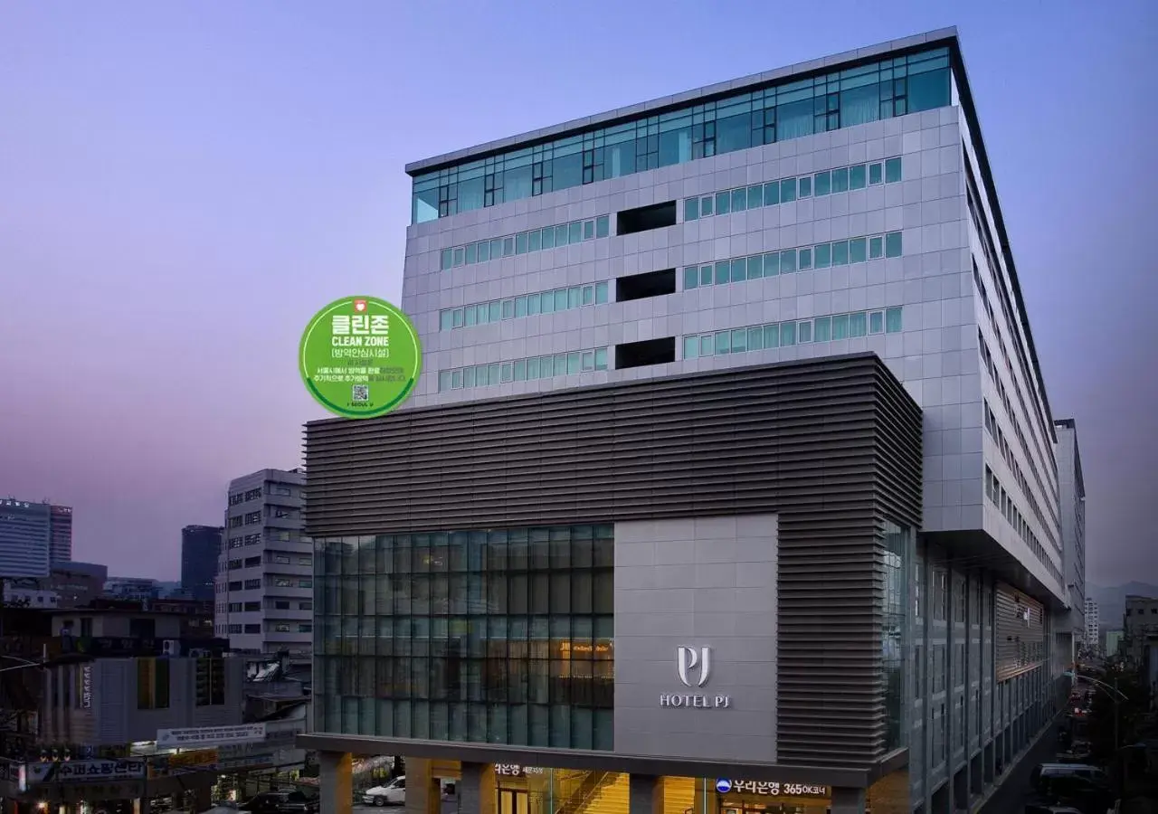 Property Building in Hotel PJ Myeongdong