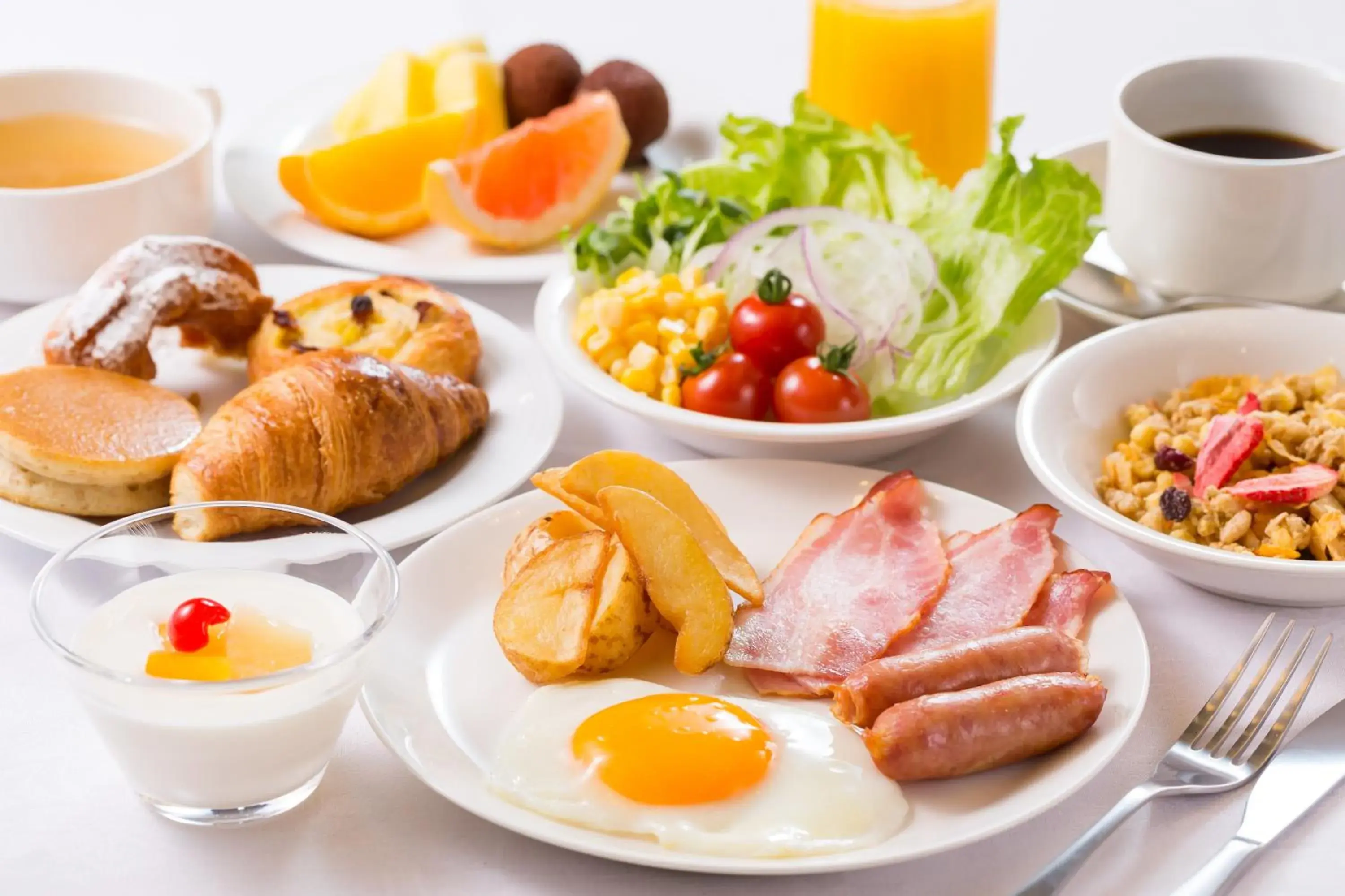 Buffet breakfast, Breakfast in Takamatsu Tokyu Rei Hotel