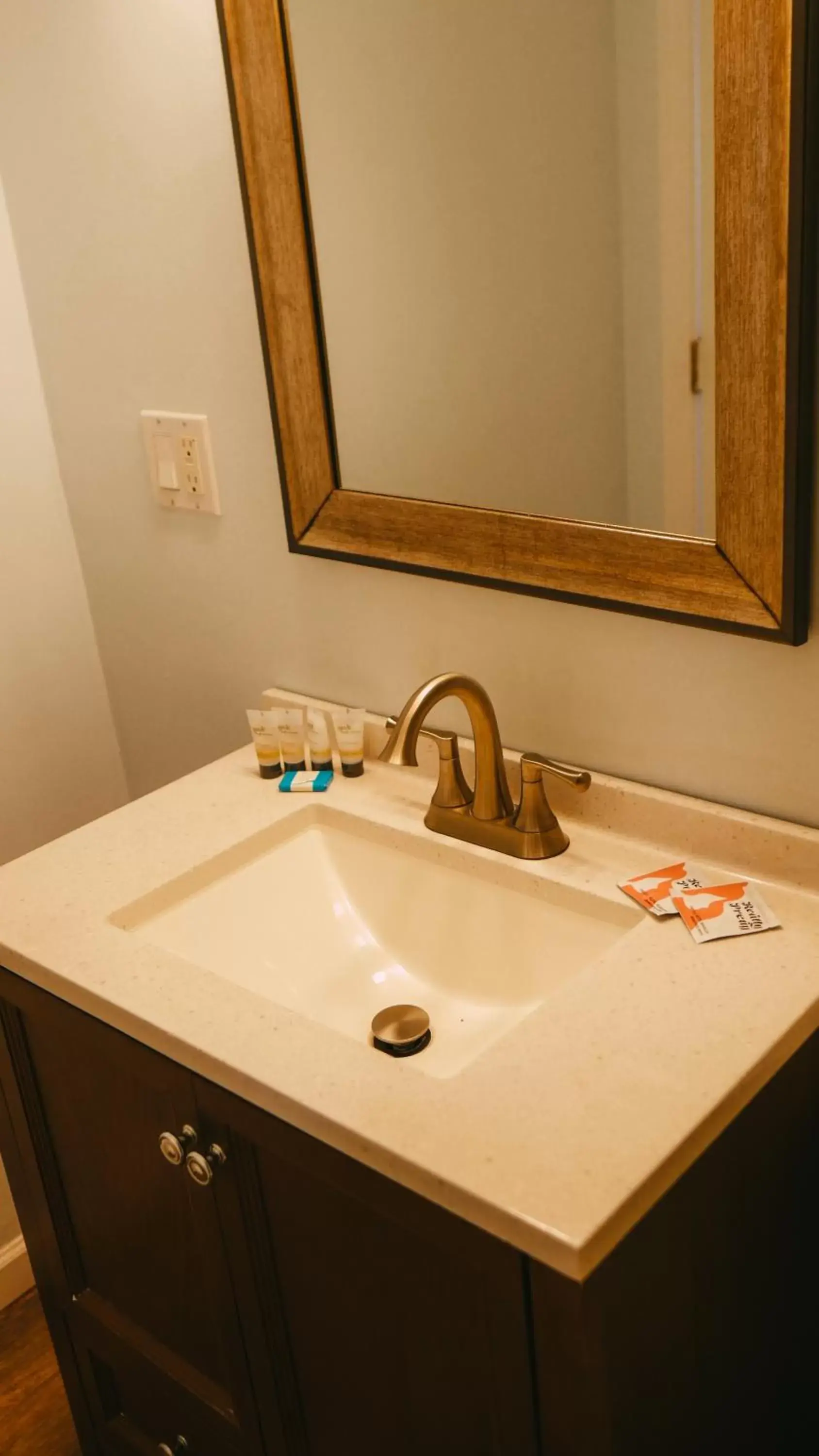 Bathroom in The Atlantic Motel