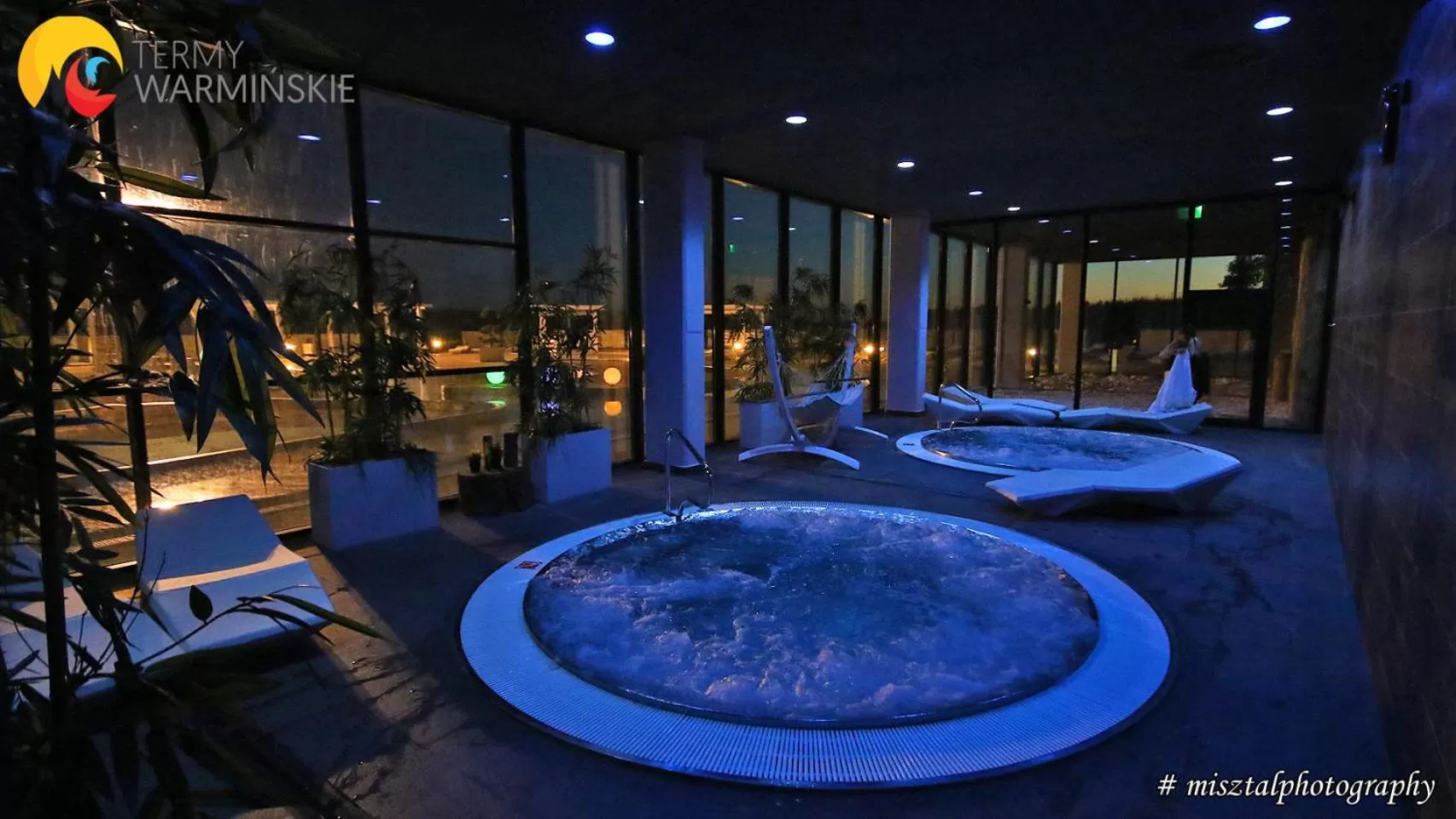 Night in Termy Warmińskie