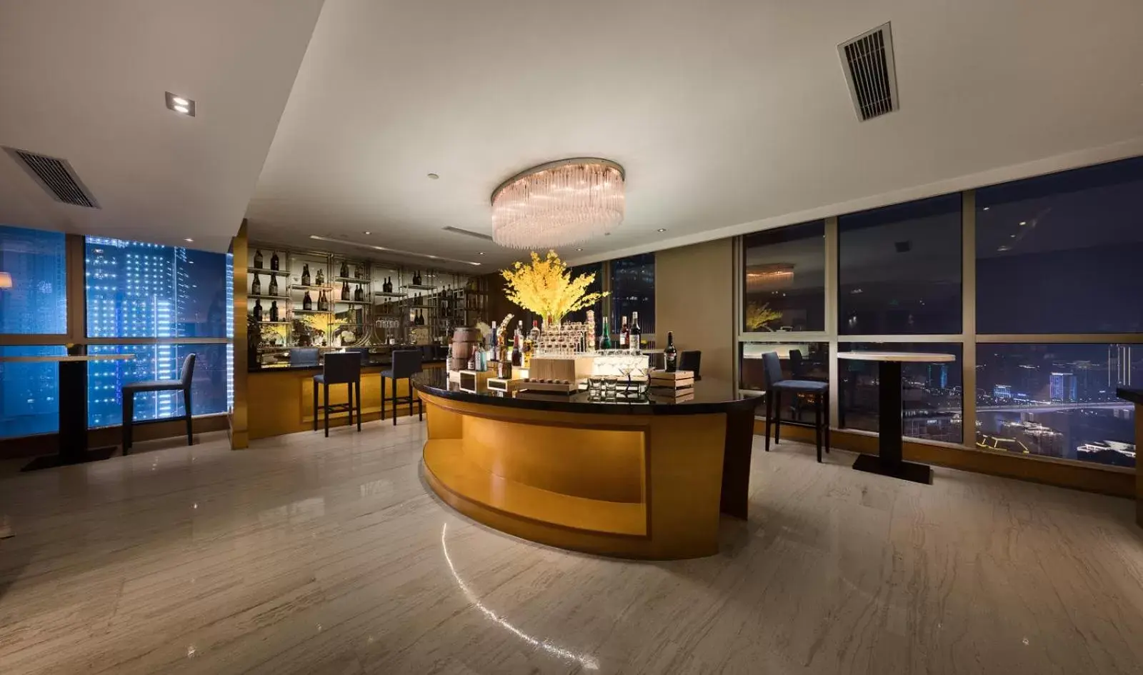 Lounge or bar, Lobby/Reception in Glenview ITC Plaza Chongqing