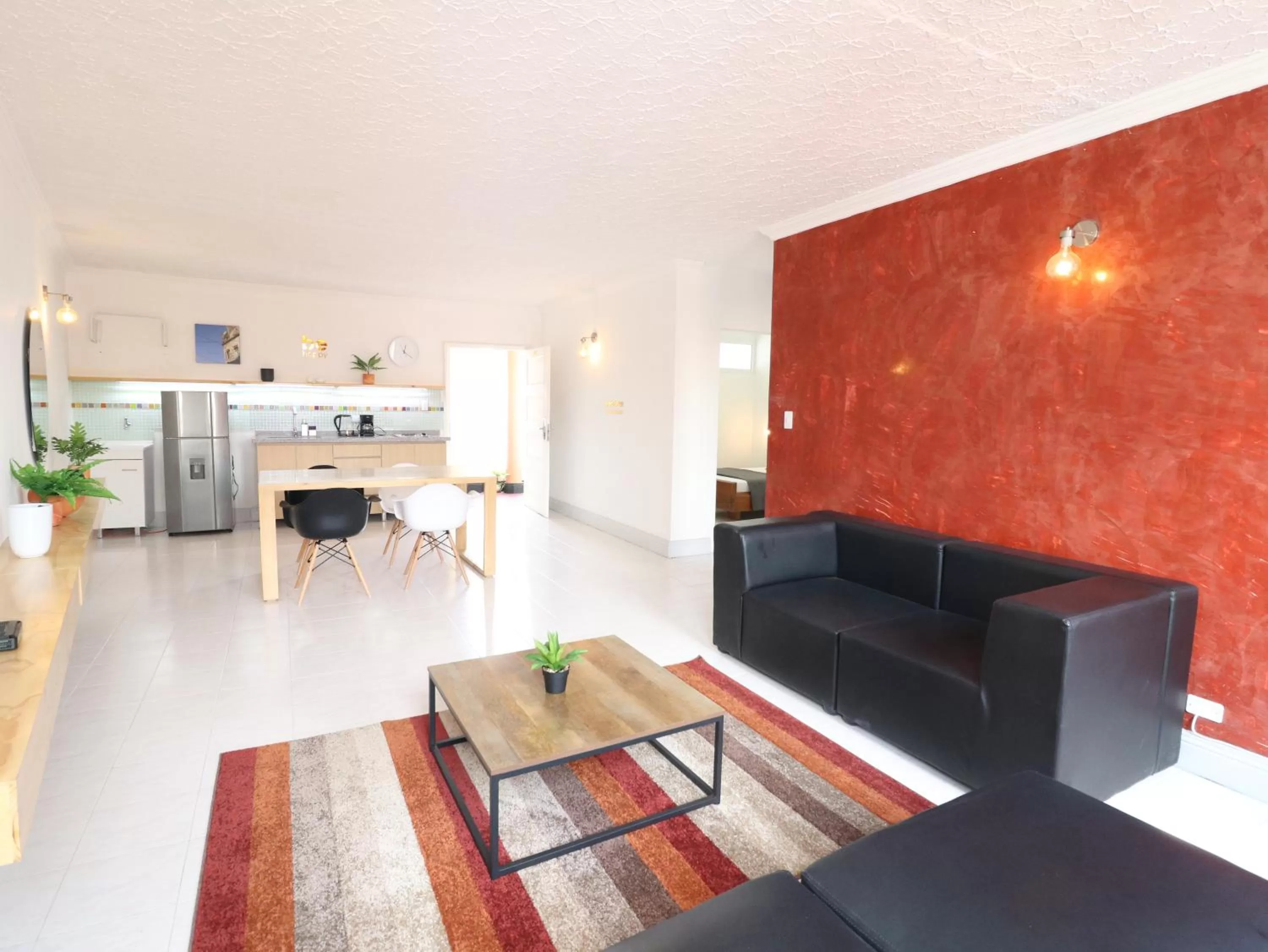 Seating Area in 554 Apartments