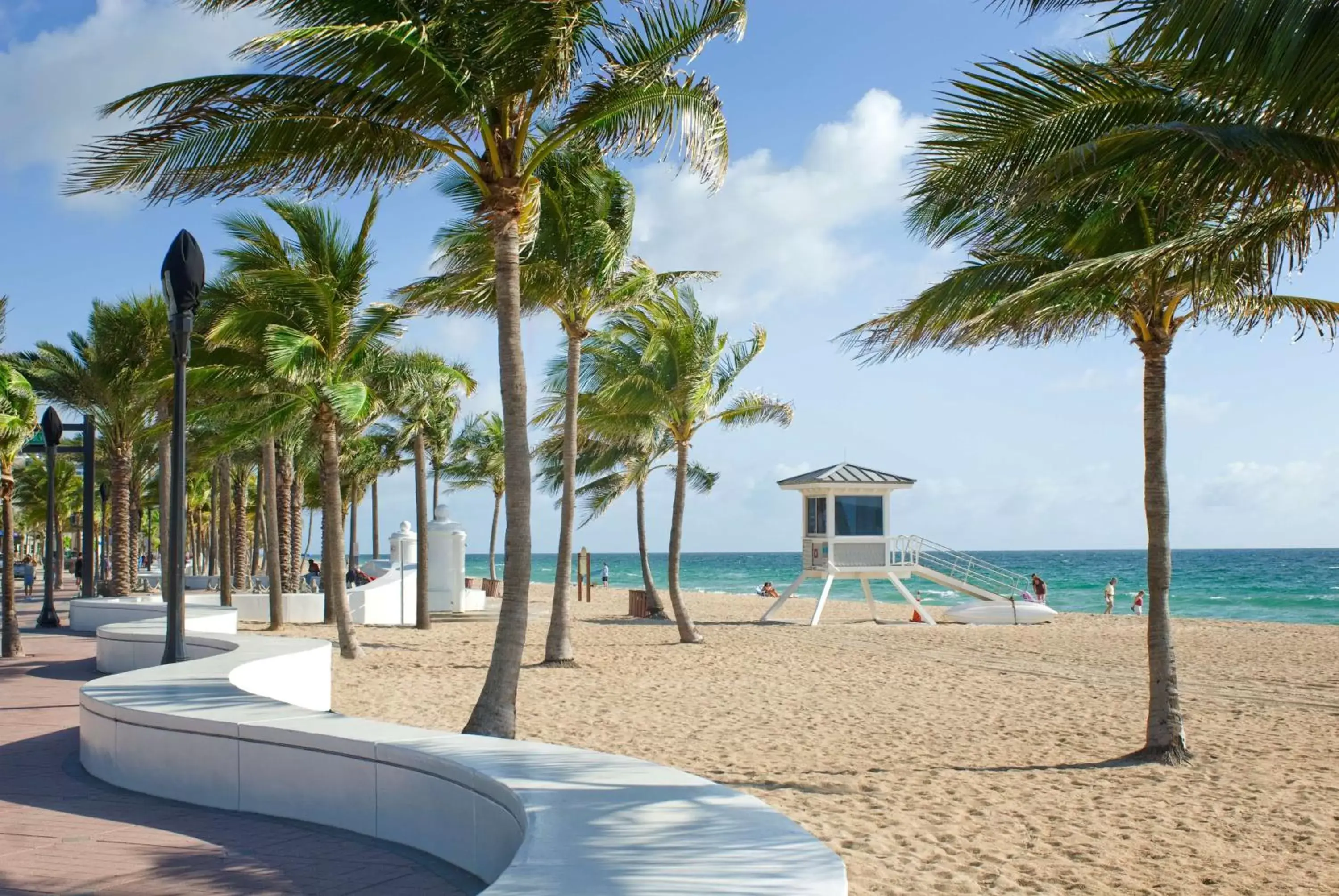 Beach in Hyatt Place Fort Lauderdale Cruise Port & Convention Center