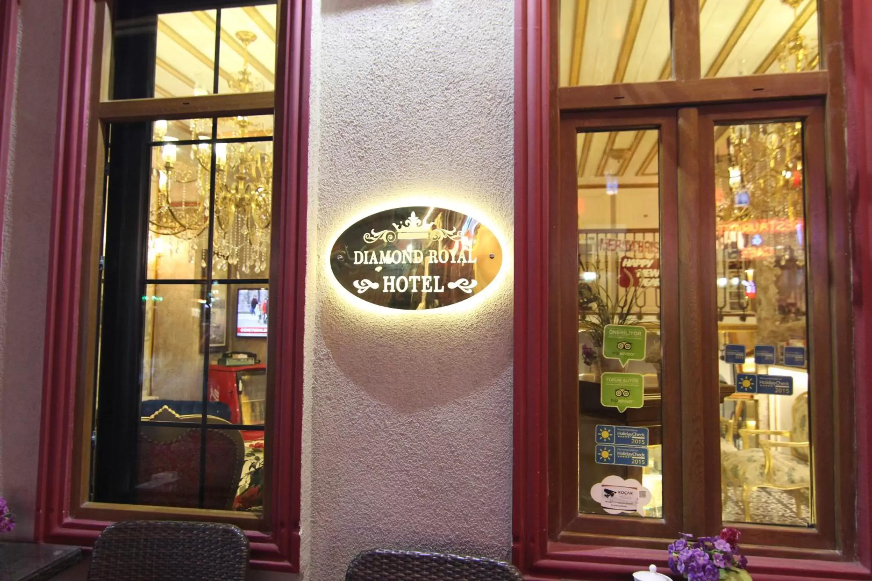 Facade/entrance in Diamond Royal Hotel