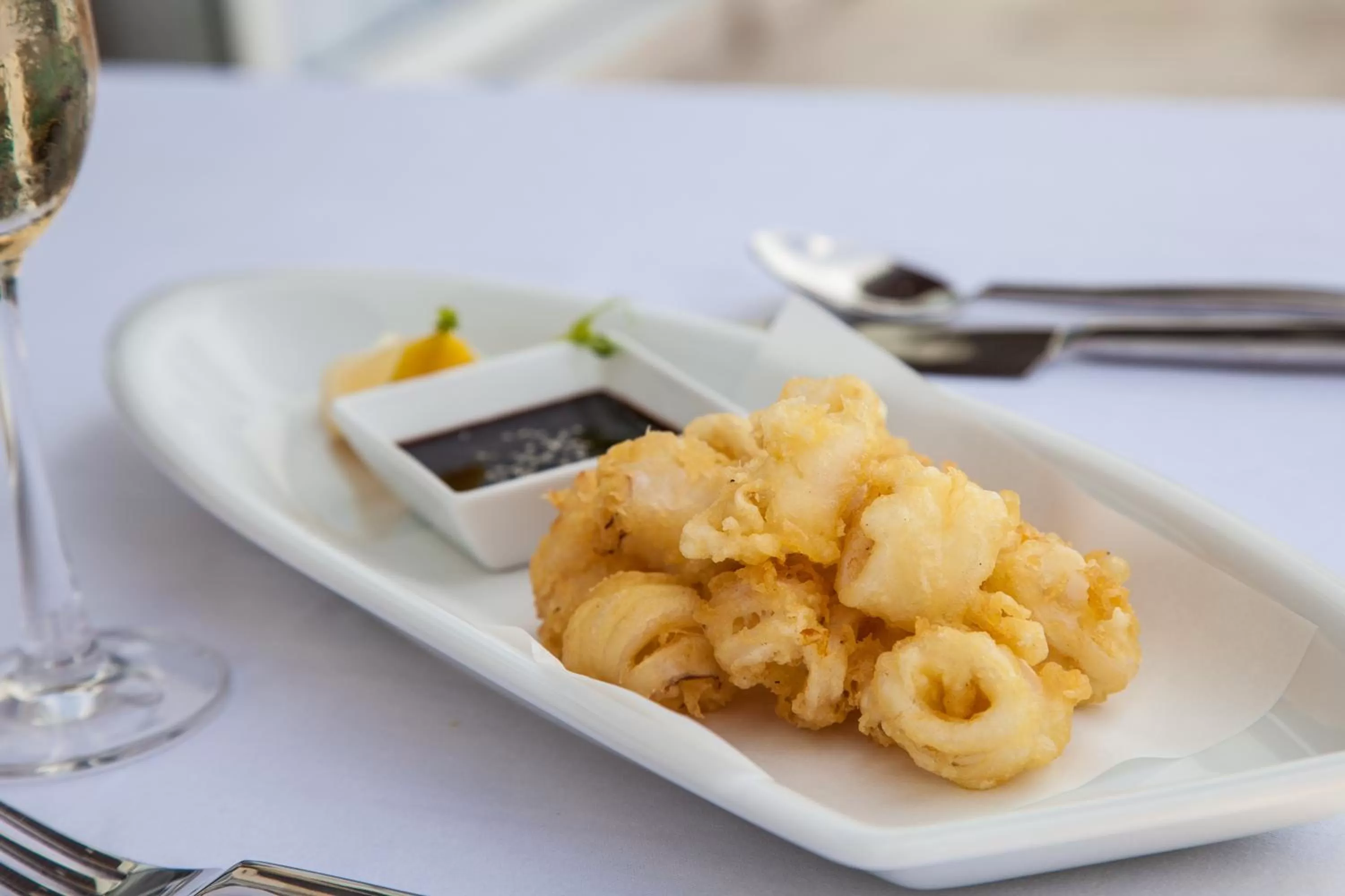 Food close-up in The Privilege Hotel Ezra Beach Club