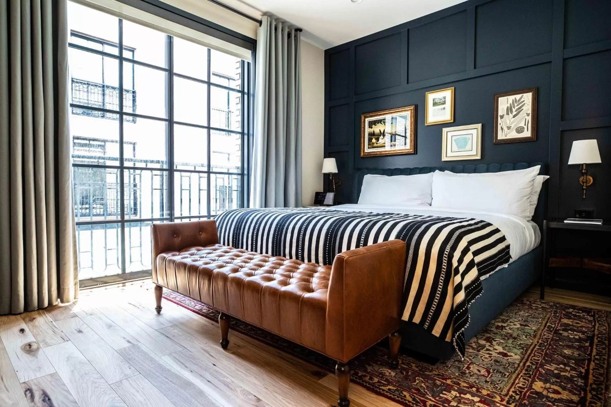 Bed in The Ramble Hotel