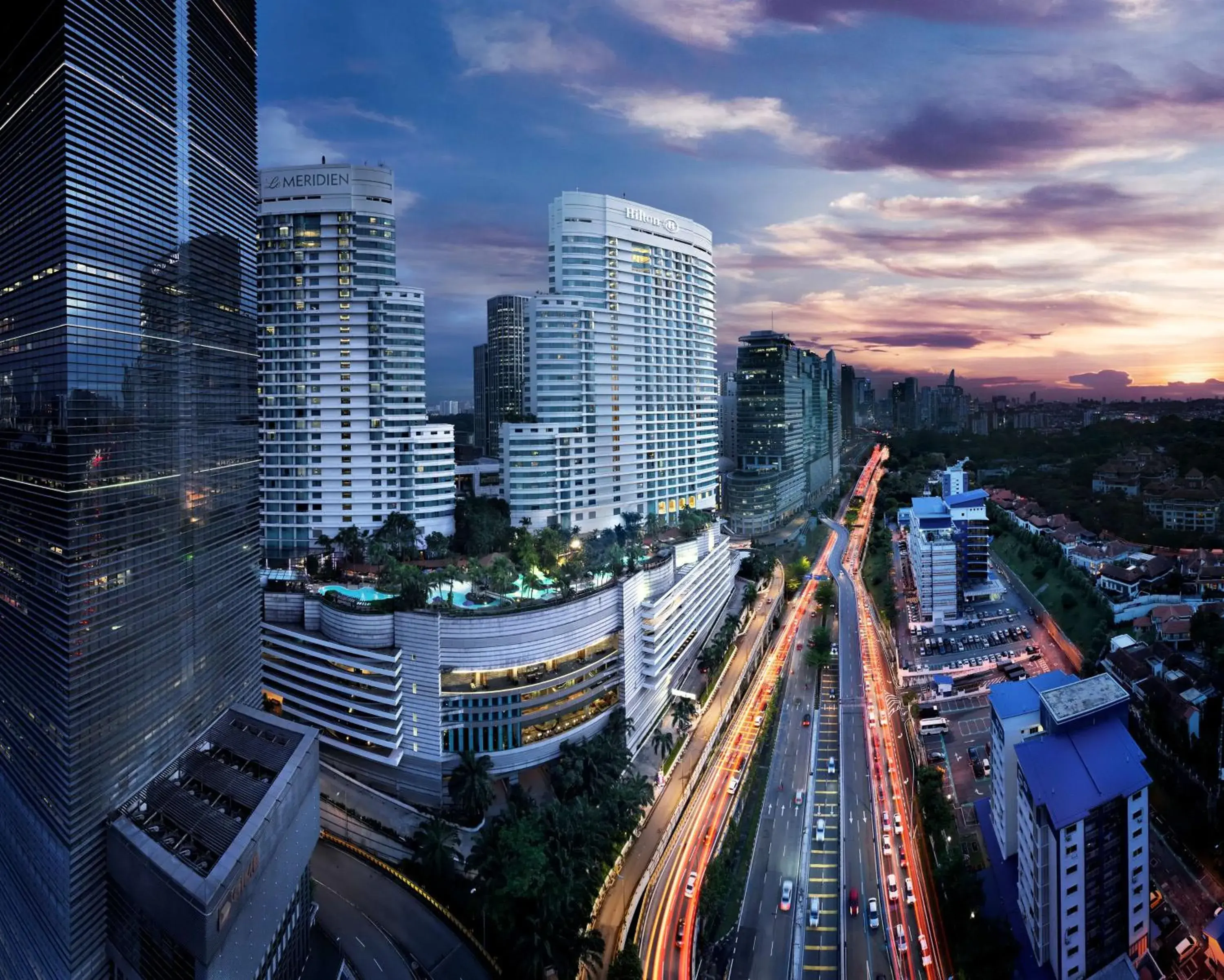 Property building in Hilton Kuala Lumpur