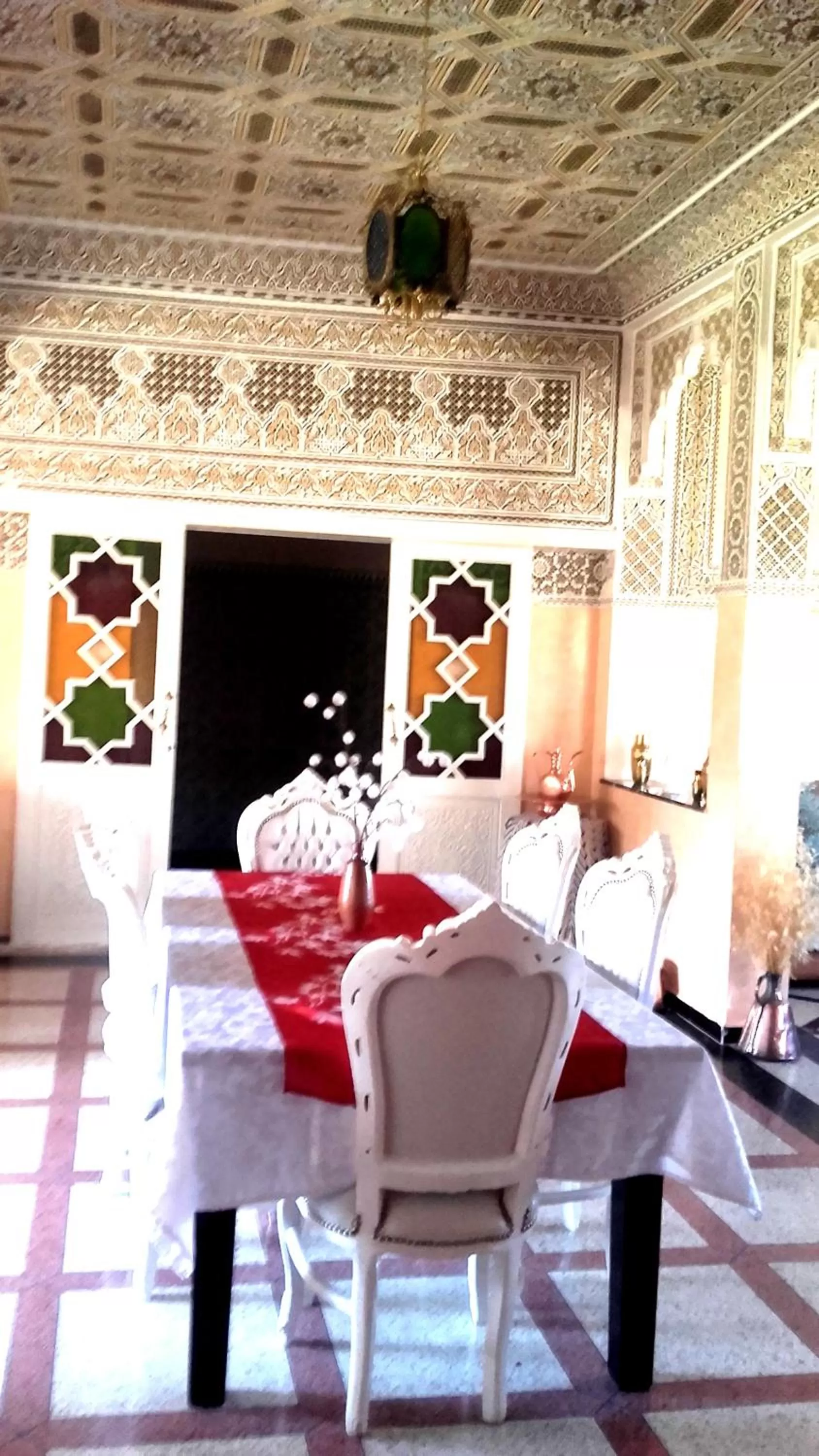 Living room in Riad Dar Zidane