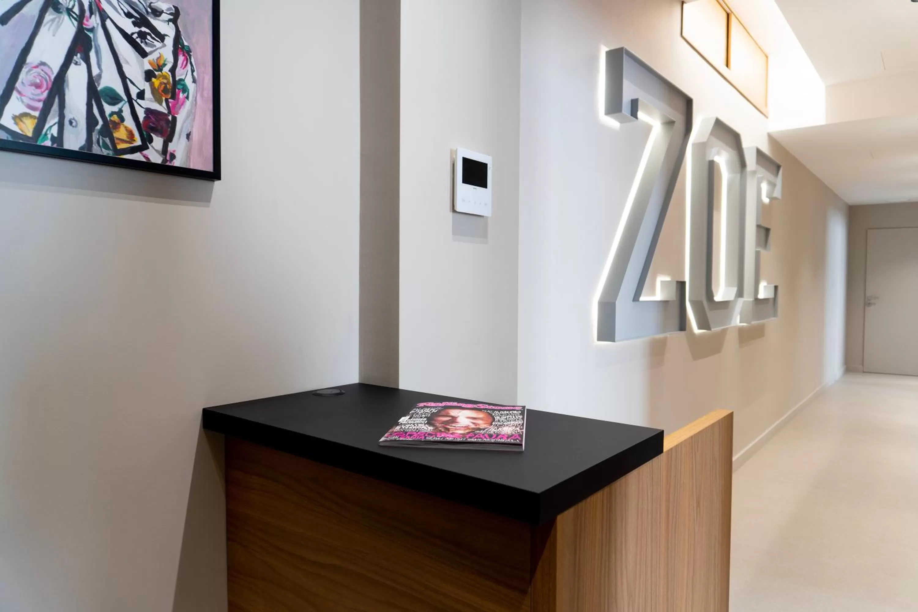 Decorative detail, TV/Entertainment Center in ZOE LUXURY SUITES