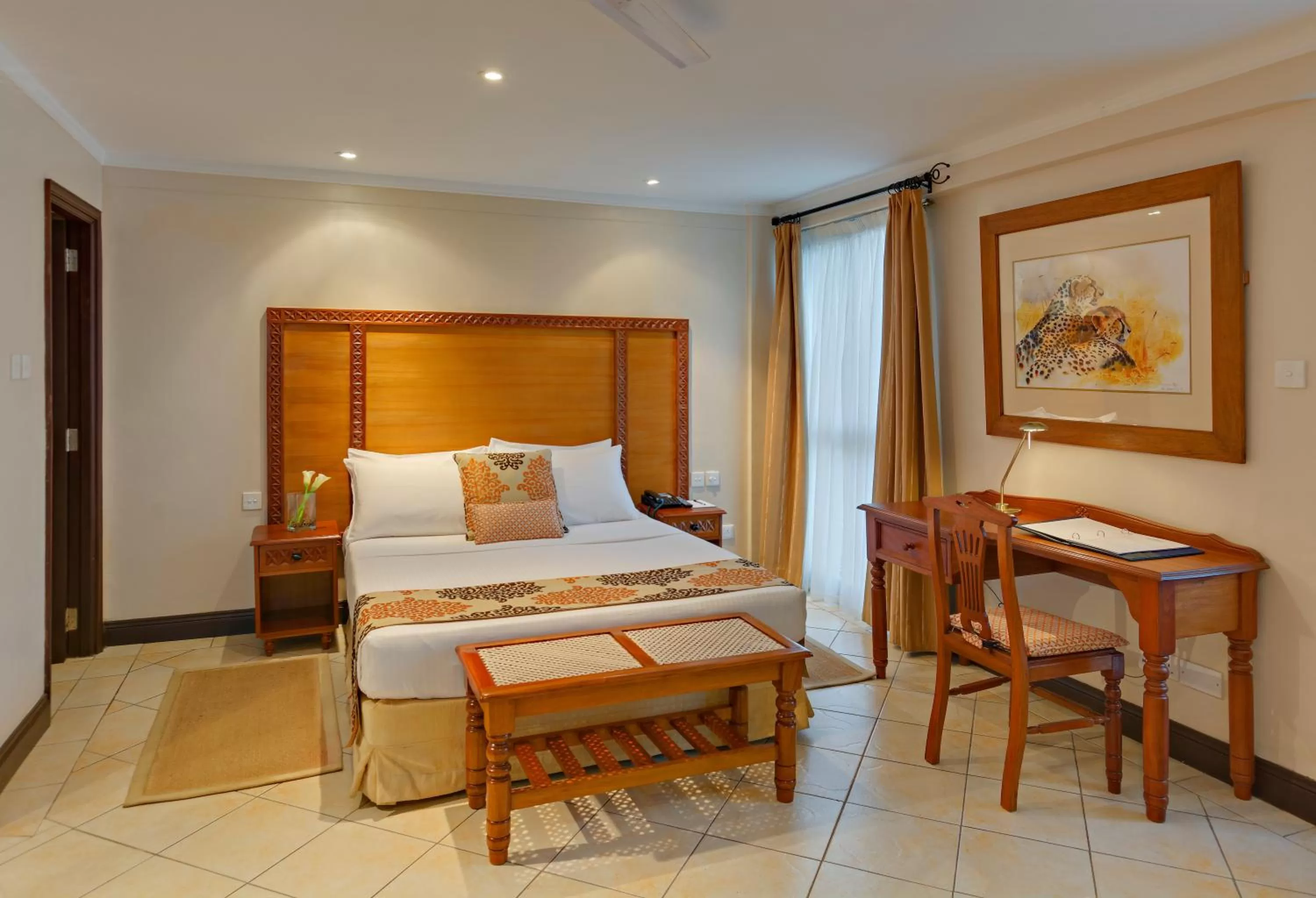 Bed in The Heron By Sarovar Portico India