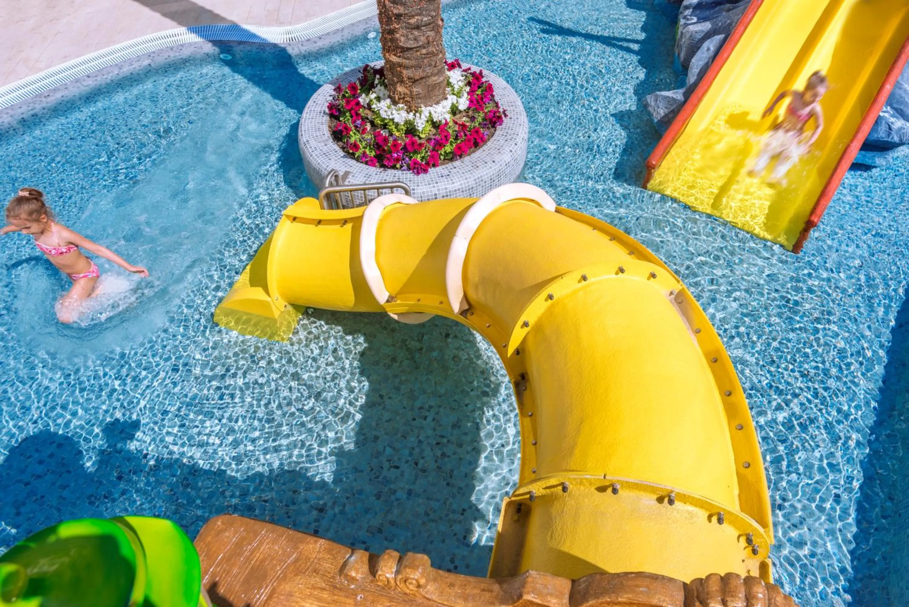Aqua park in Hotel Oasis Park Splash