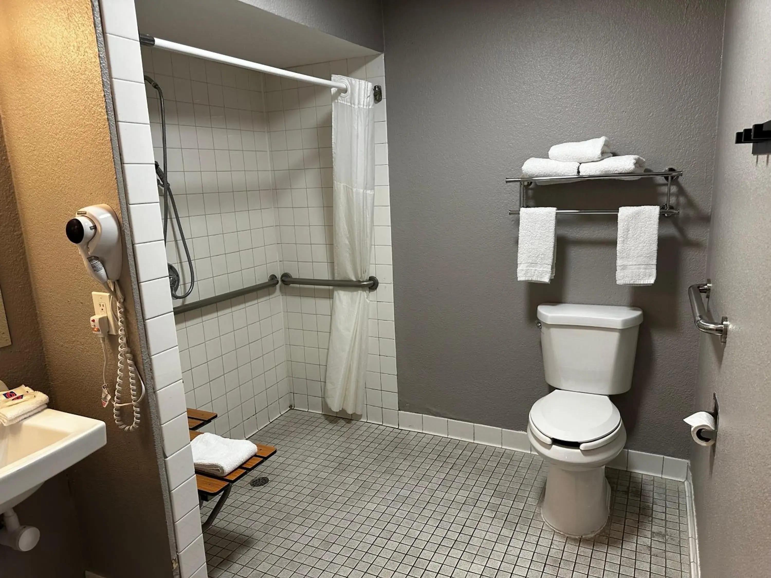 Bathroom in Motel 6-San Diego, CA - Hotel Circle - Mission Valley