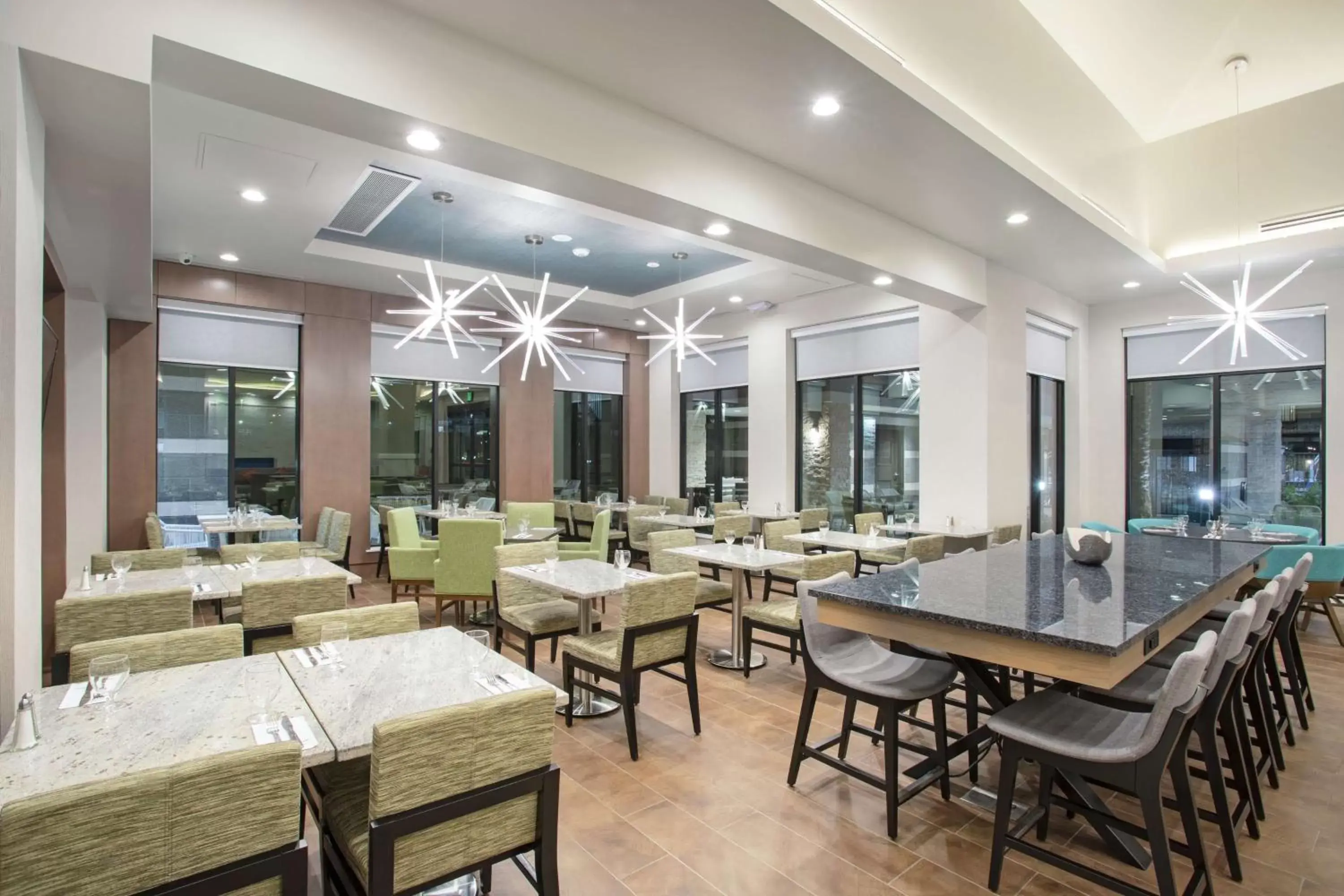 Dining area, Restaurant/Places to Eat in Hilton Garden Inn Las Vegas City Center