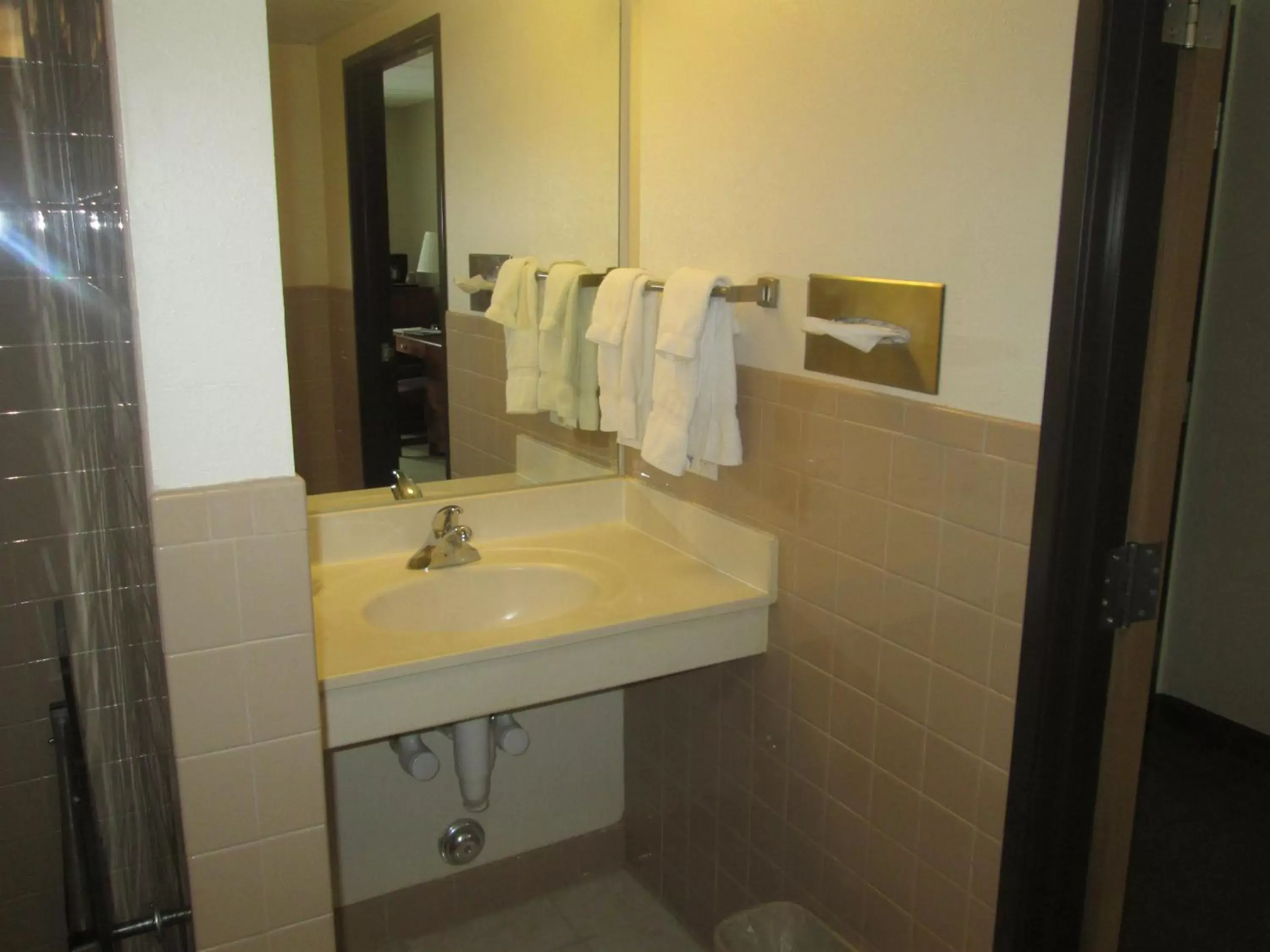 Bathroom in AmericInn by Wyndham Charlevoix