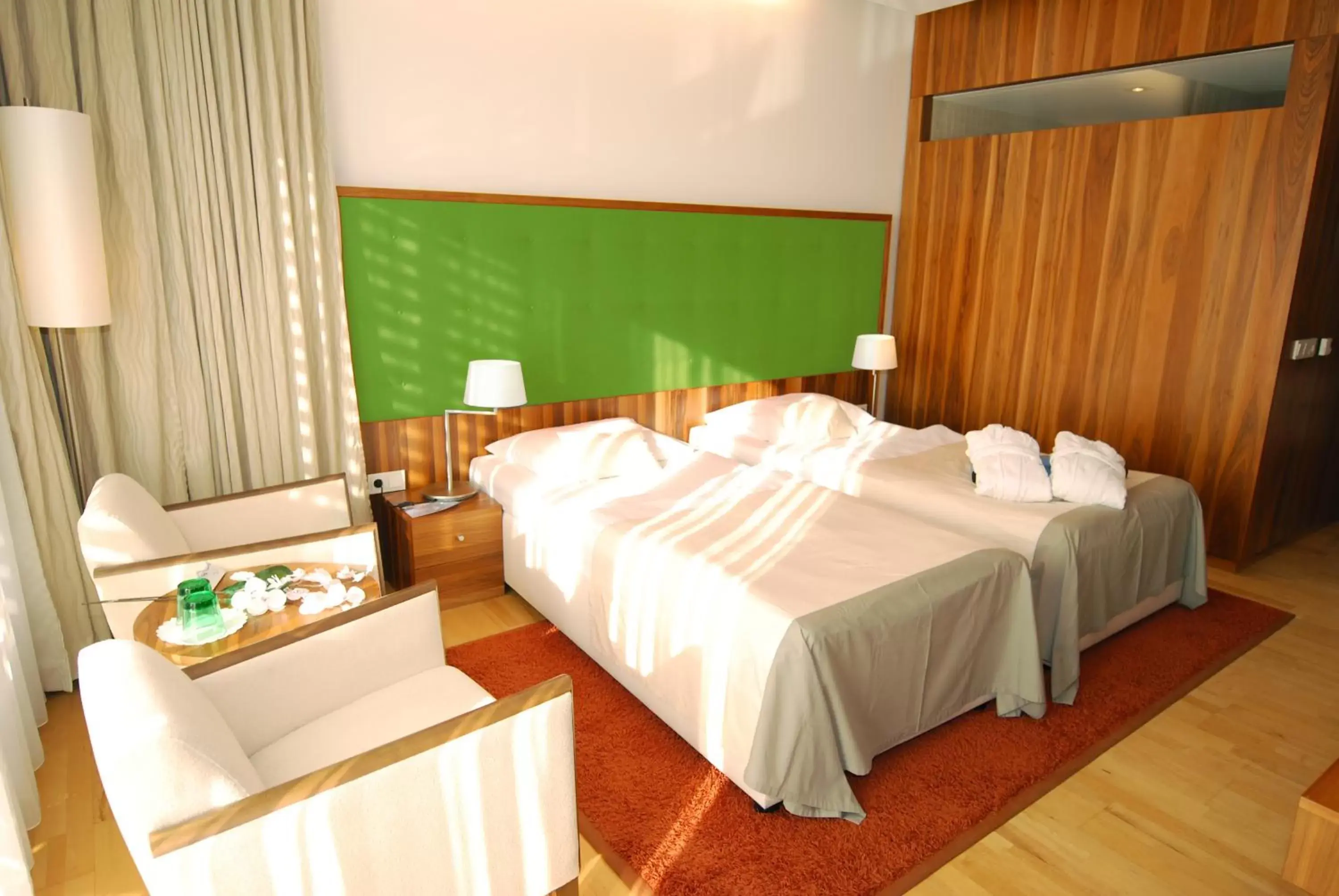 Photo of the whole room, Bed in Therme Laa - Hotel & Silent Spa