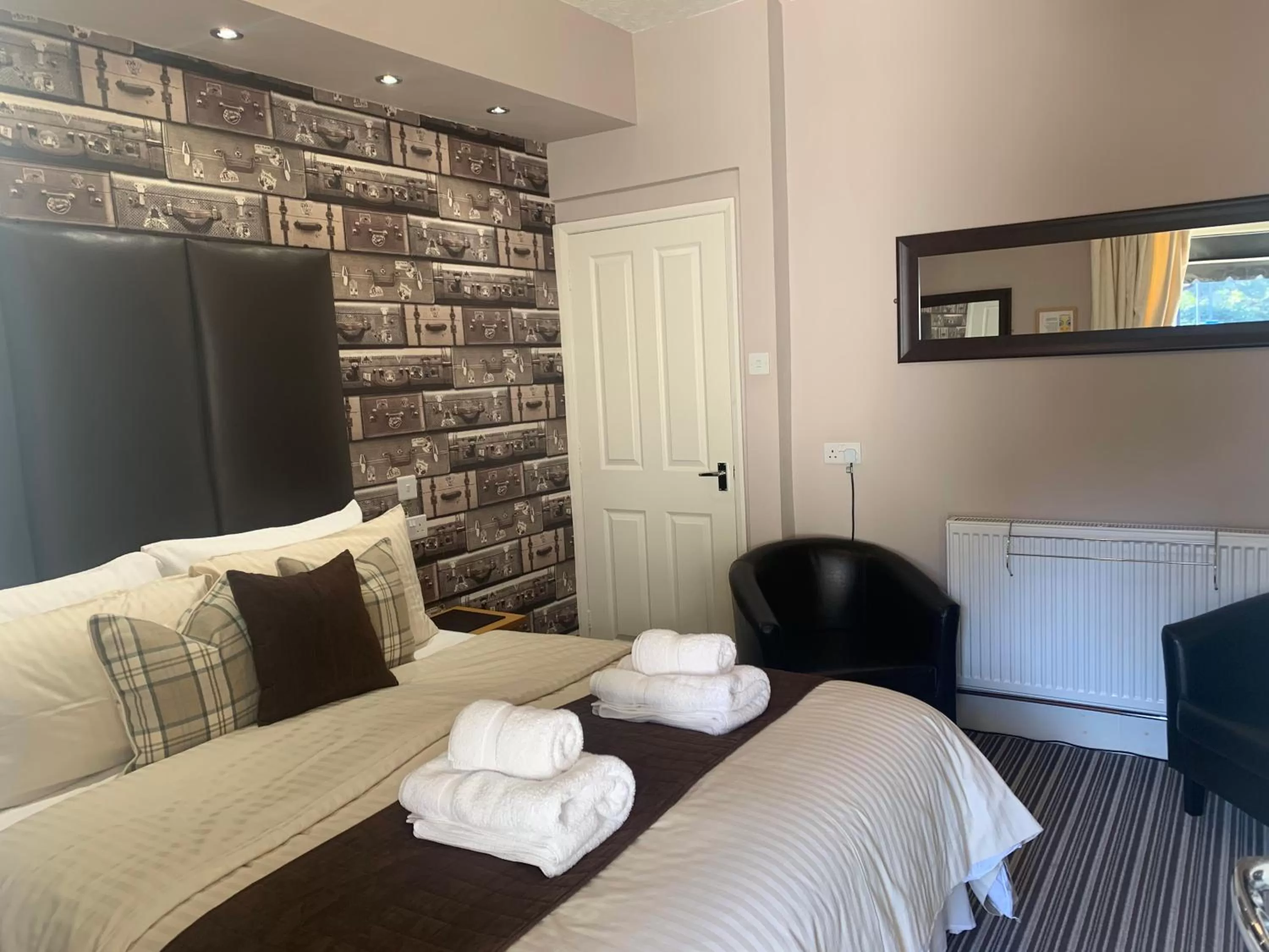 Bedroom, Bed in Arran Lodge B&B