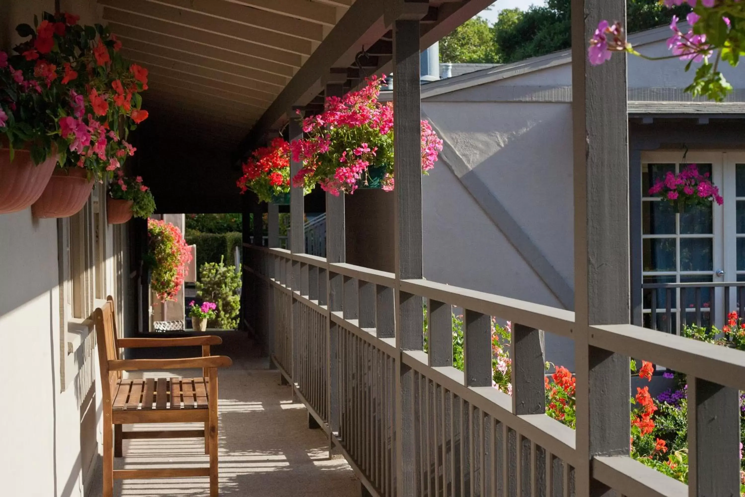 Balcony/Terrace in Carmel Country Inn