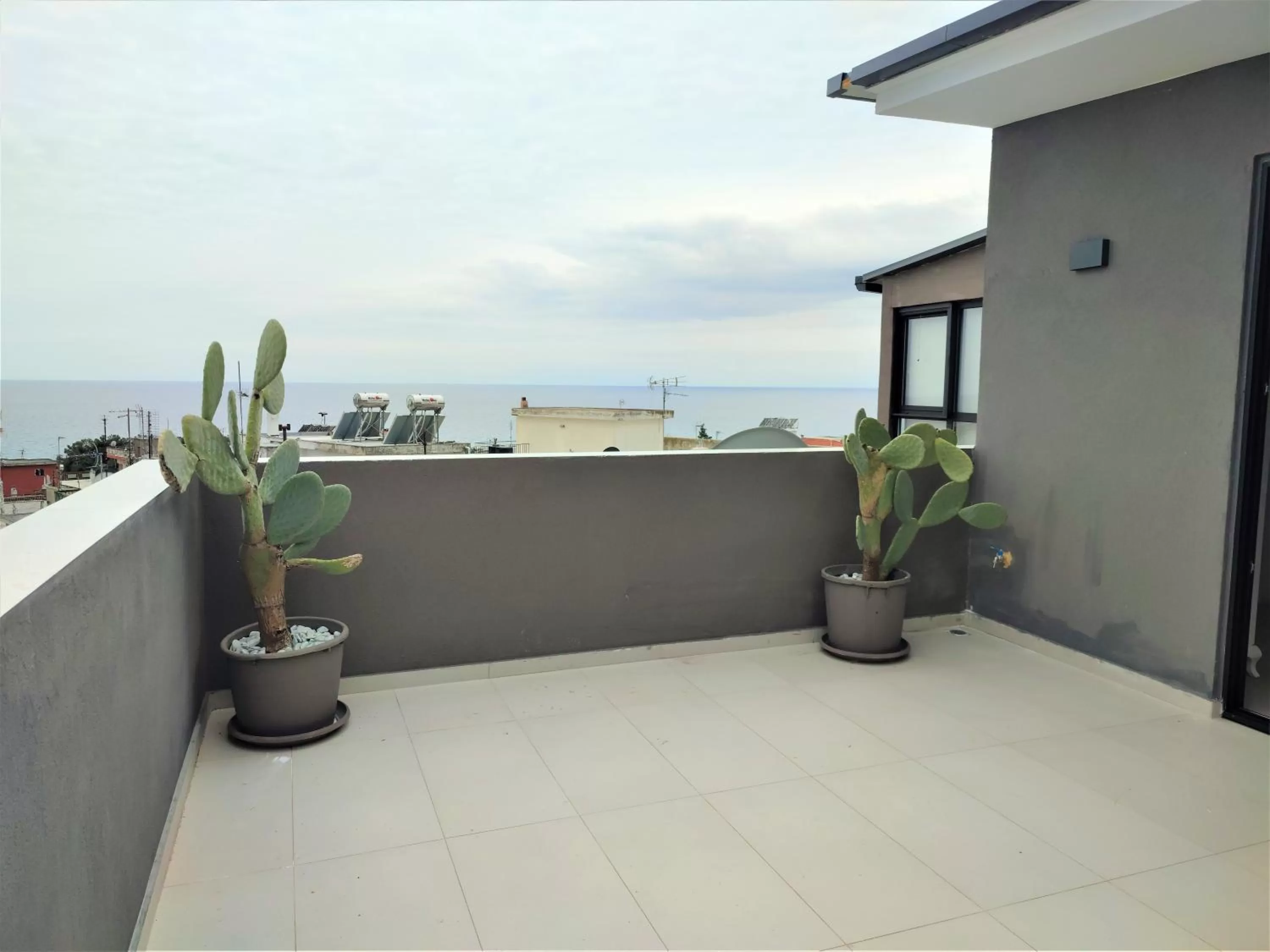 Balcony/Terrace in Light Blue Hotel