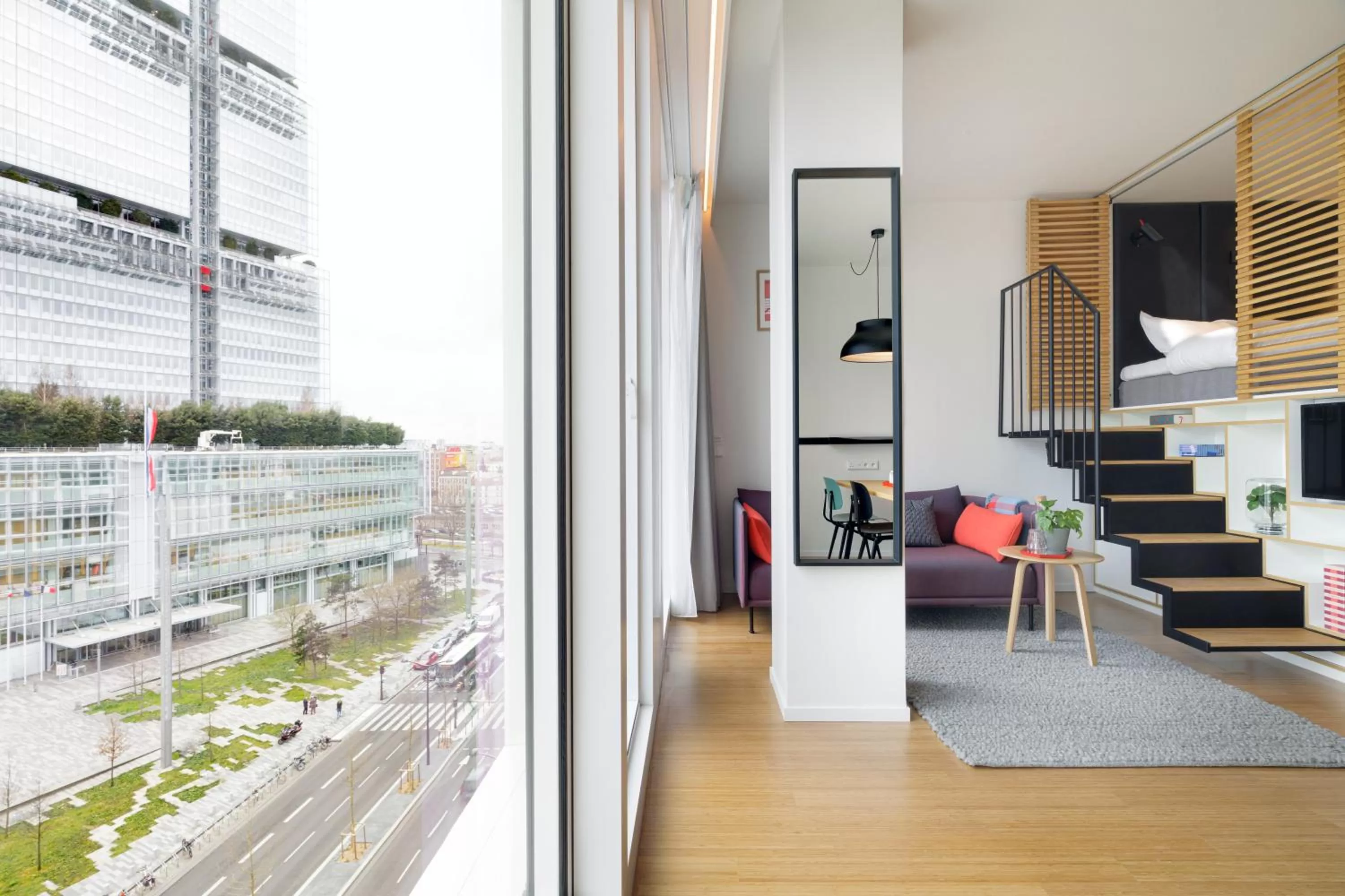 View (from property/room) in Zoku Paris