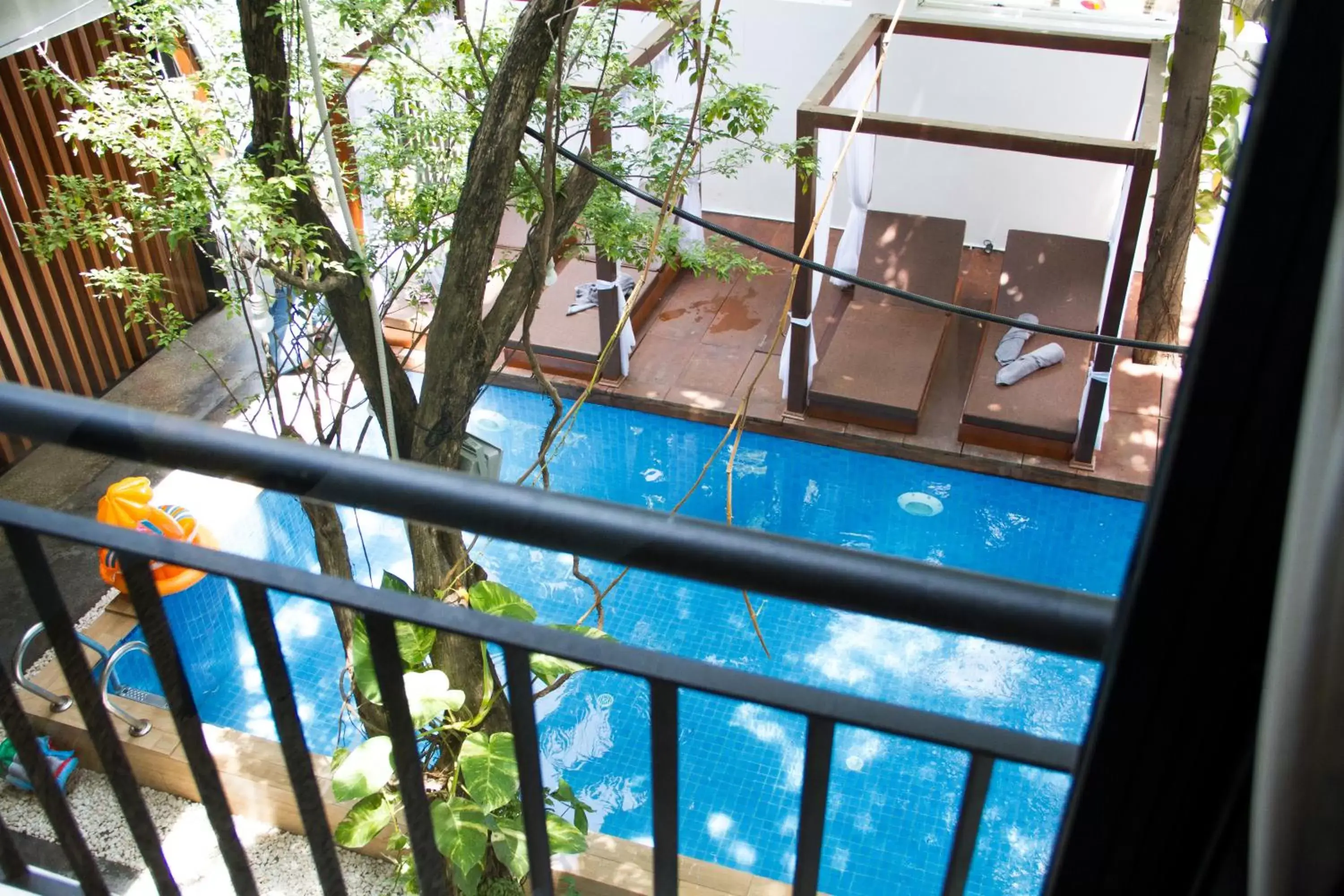 Pool View in Bopha Bassac Boutique Hotel