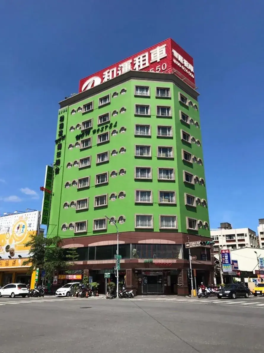 Property Building in Hualien Wow Hostel