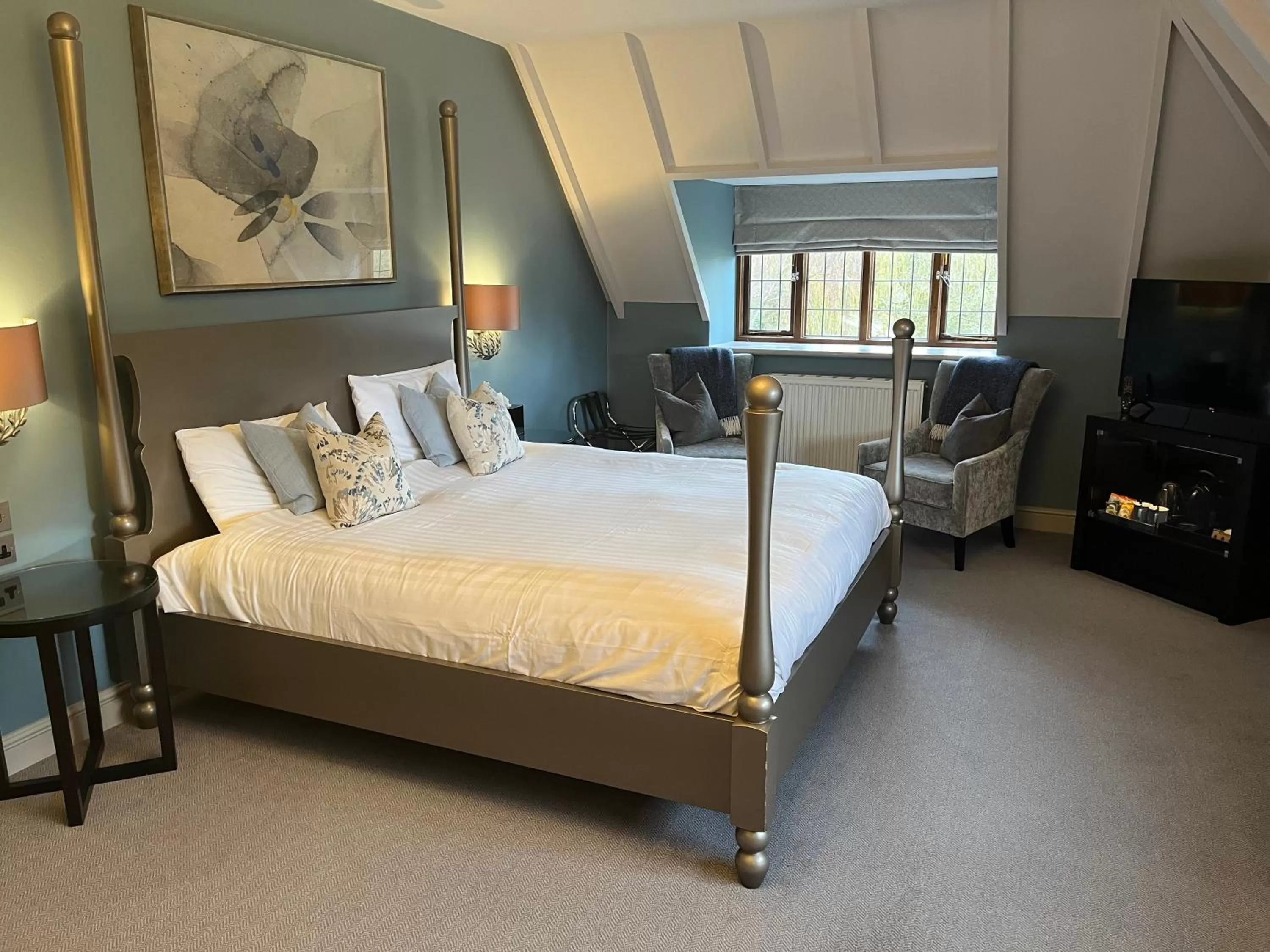 Bed in Hogarths Stone Manor