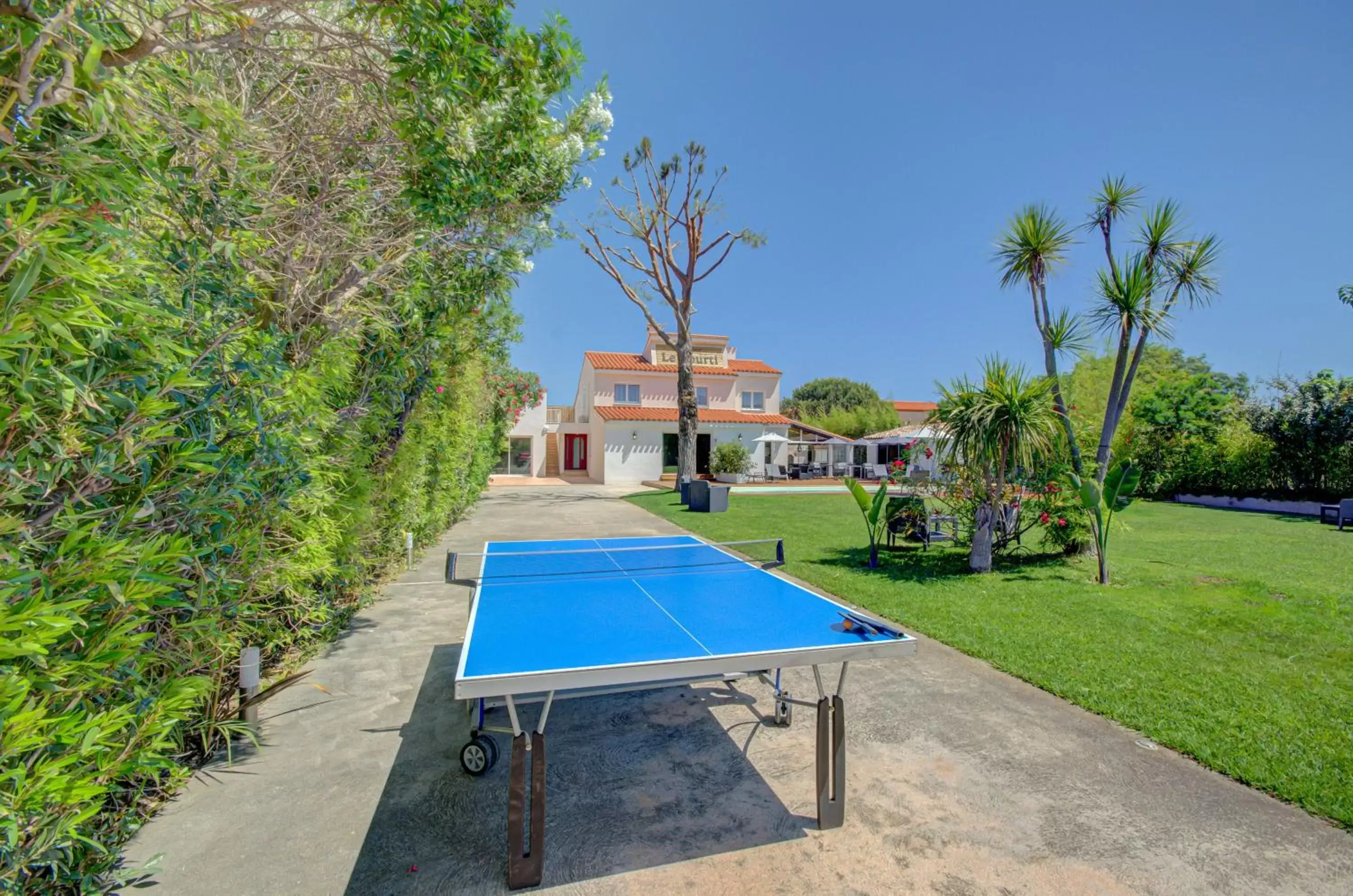 View (from property/room), Table Tennis in Domaine Le Courti