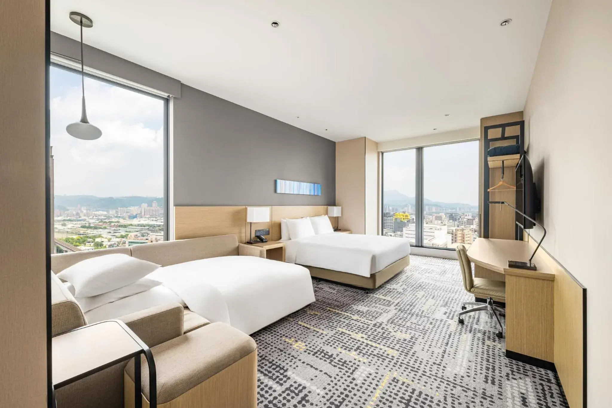 Bed in Hyatt Place New Taipei City Xinzhuang